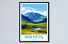 Ben Nevis Travel Print