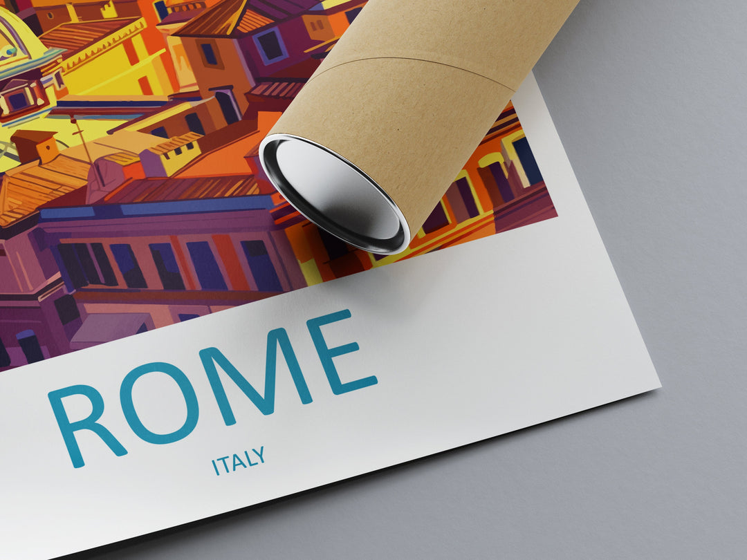 Rome Travel Print Wall Art Rome Wall Hanging Home Décor Rome Gift Art Lovers Italy Art Lover Gift Rome Print Italy Wall Art Decor