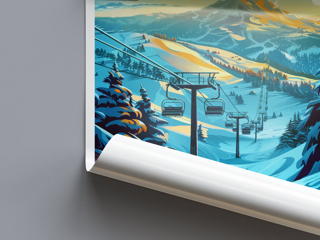 Niseko Travel Print Wall Art Niseko Wall Hanging Home Décor Niseko Gift Art Lovers Ski Art Lover Gift Niseko Print Skiing Niseko Ski Art
