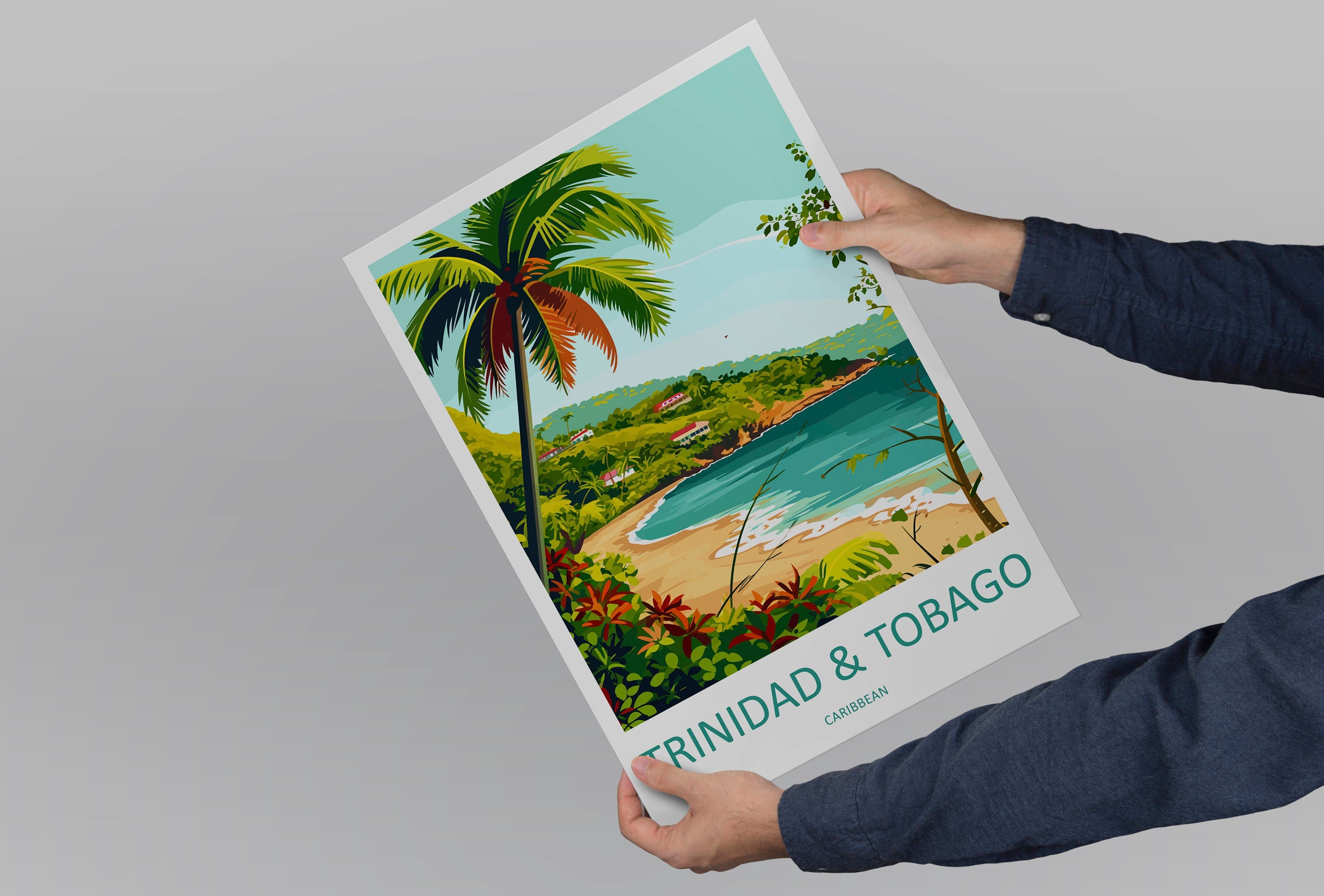 Trinidad and Tobago Travel Print