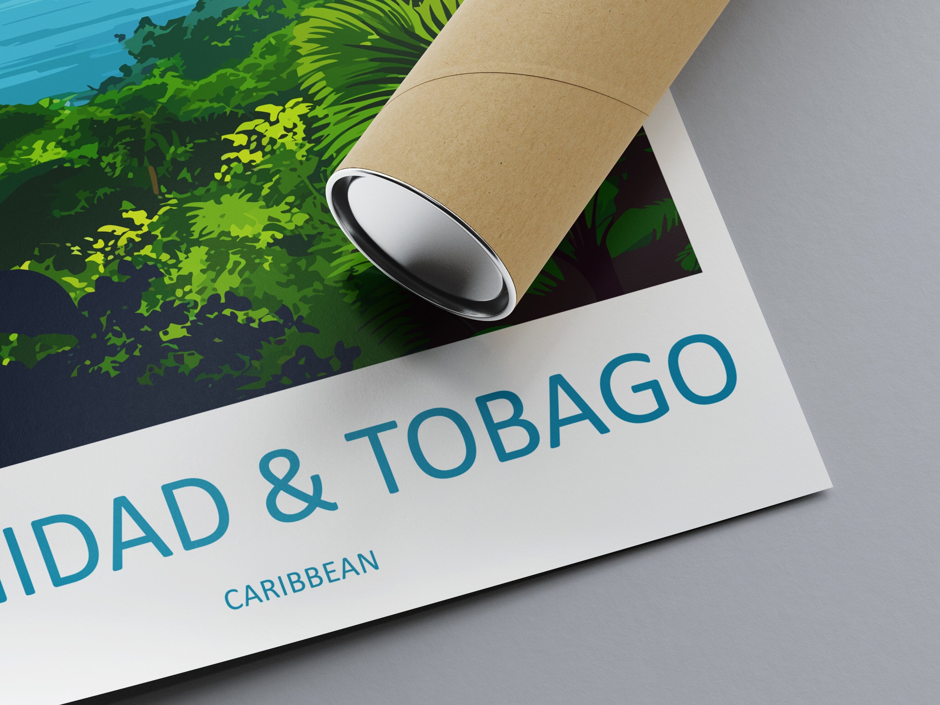 Trinidad and Tobago Travel Print