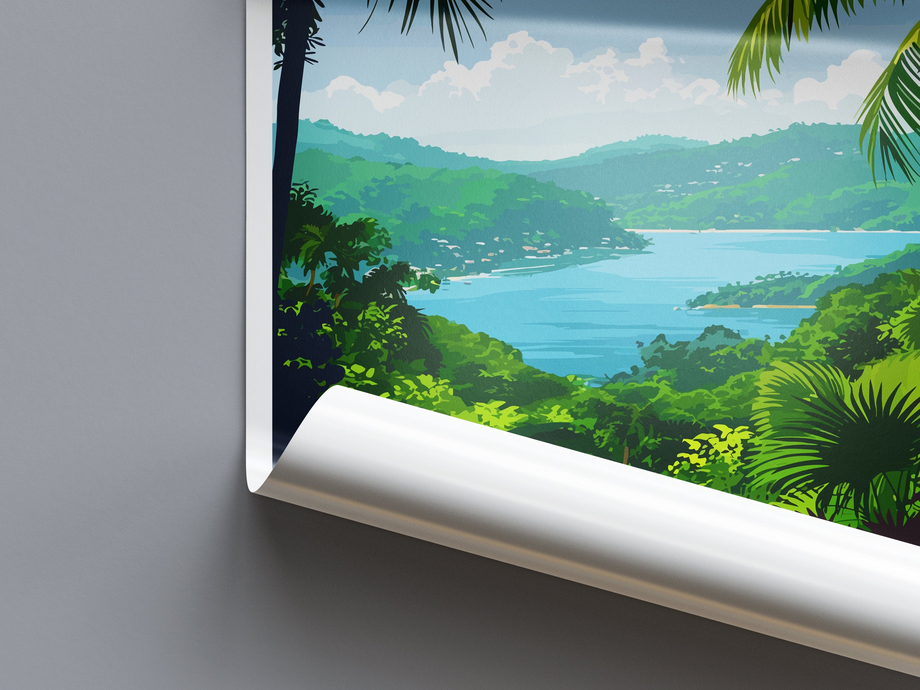 Trinidad and Tobago Travel Print