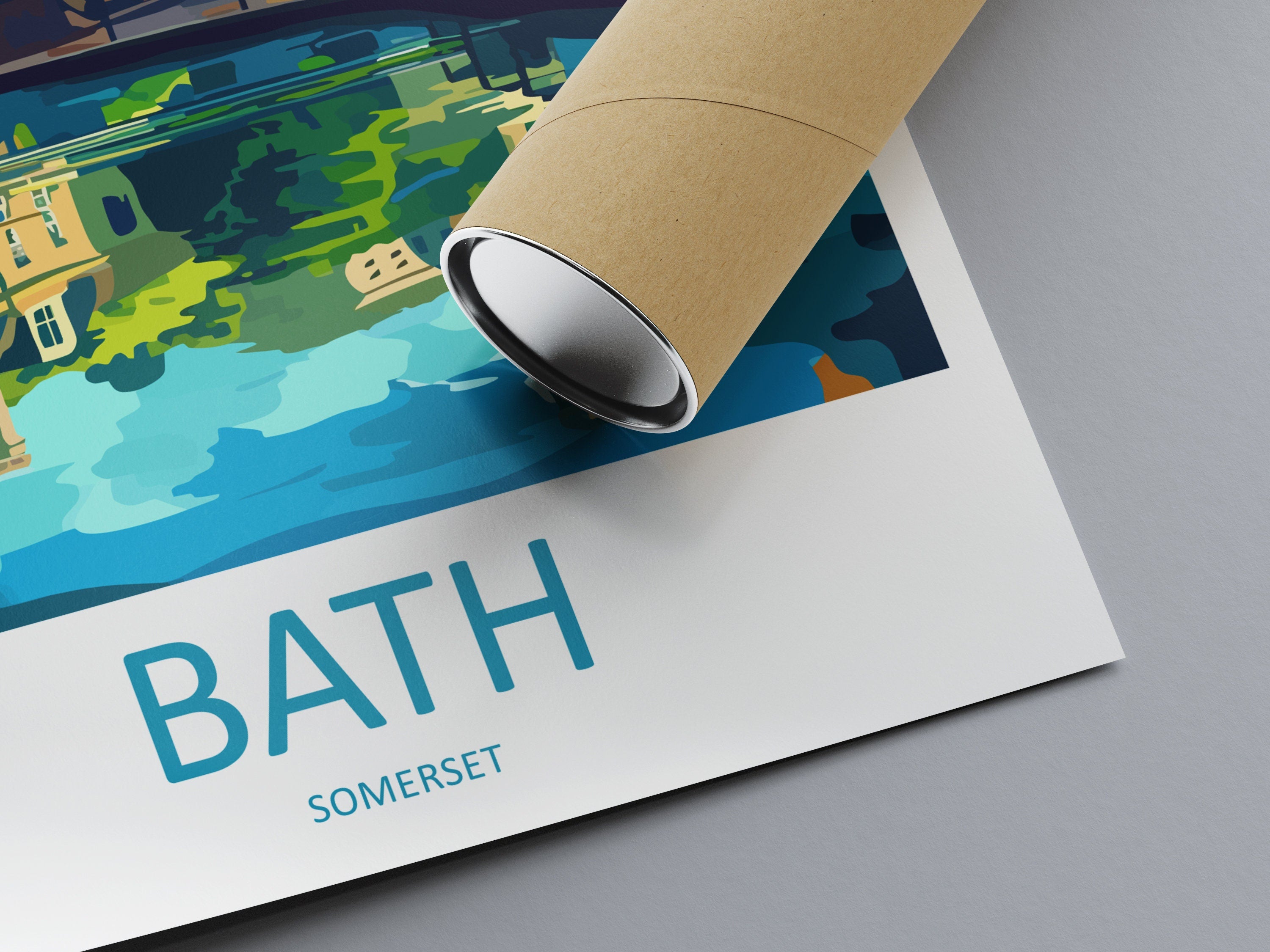 Bath Travel Print