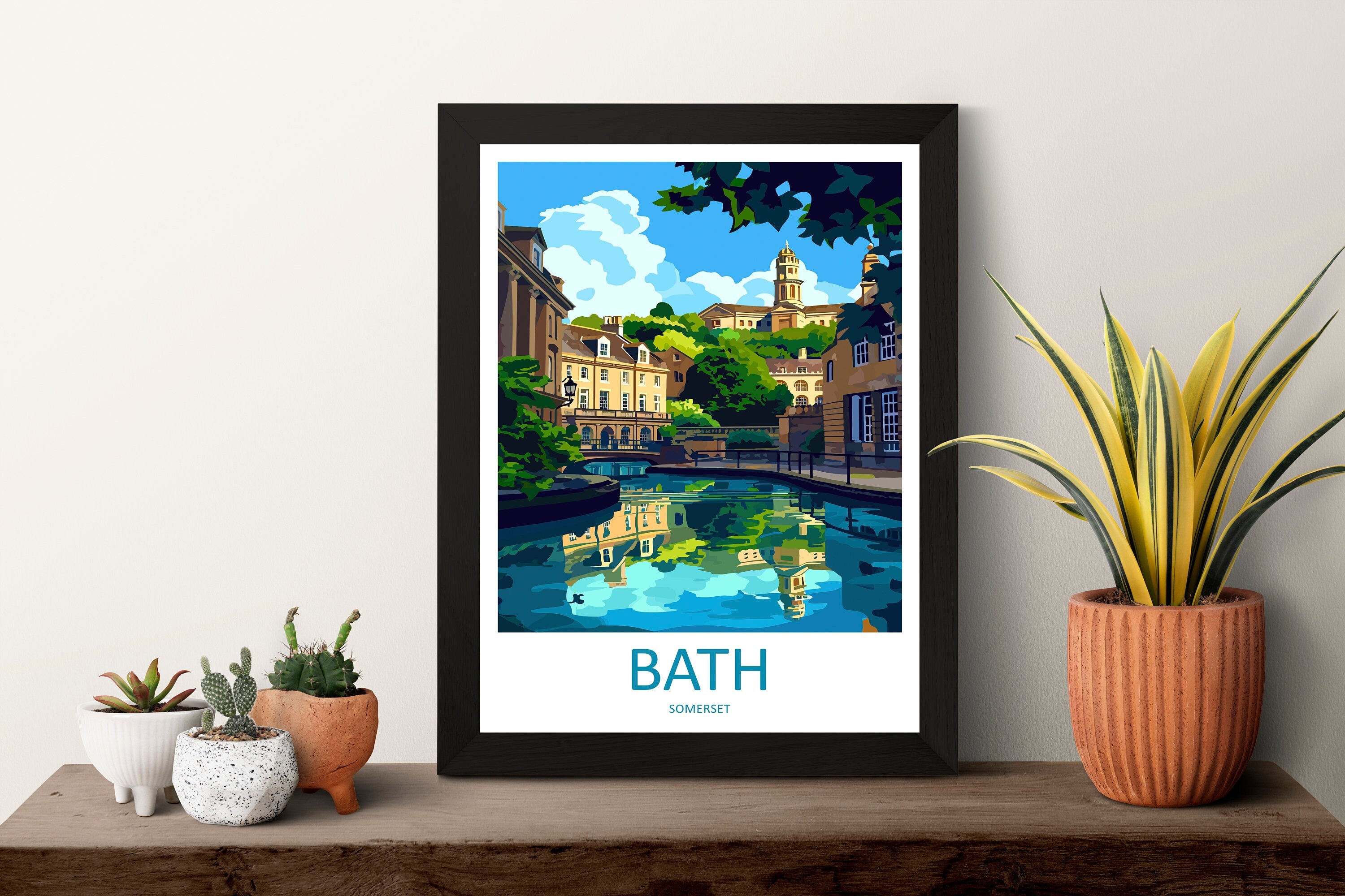 Bath Travel Print