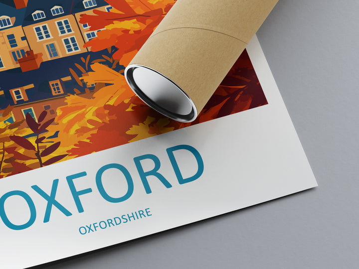 Oxford Travel Print Wall Art Oxford Wall Hanging Home Décor Oxford Gift Art Lovers England Art Lover Gift Poster Oxford Art Oxford Poster