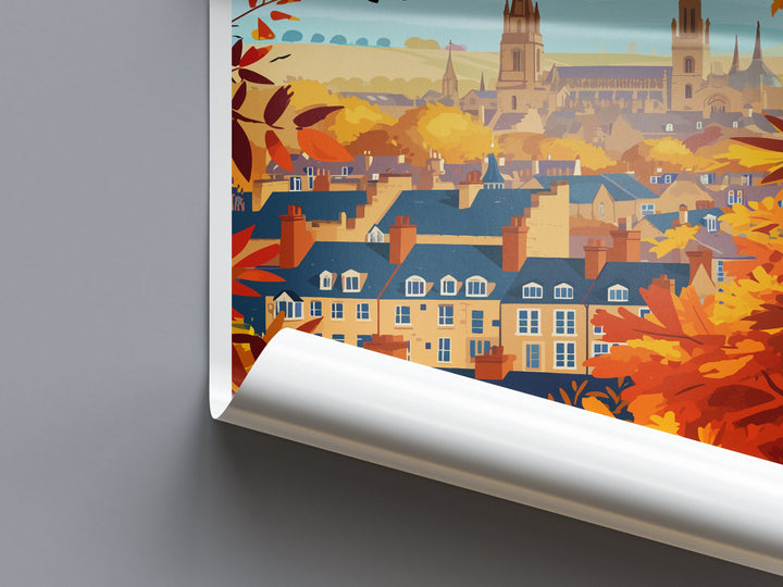 Oxford Travel Print Wall Art Oxford Wall Hanging Home Décor Oxford Gift Art Lovers England Art Lover Gift Poster Oxford Art Oxford Poster