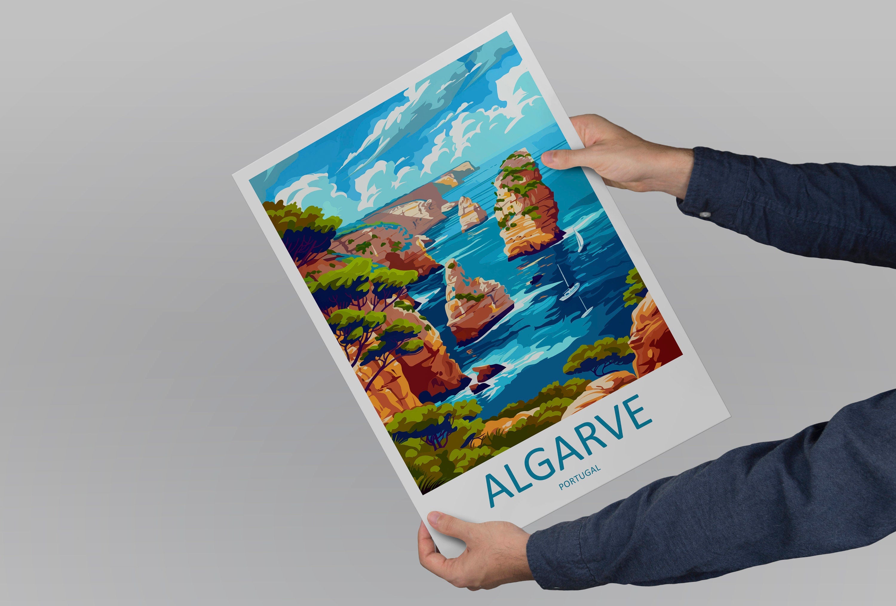 Algarve Travel Print