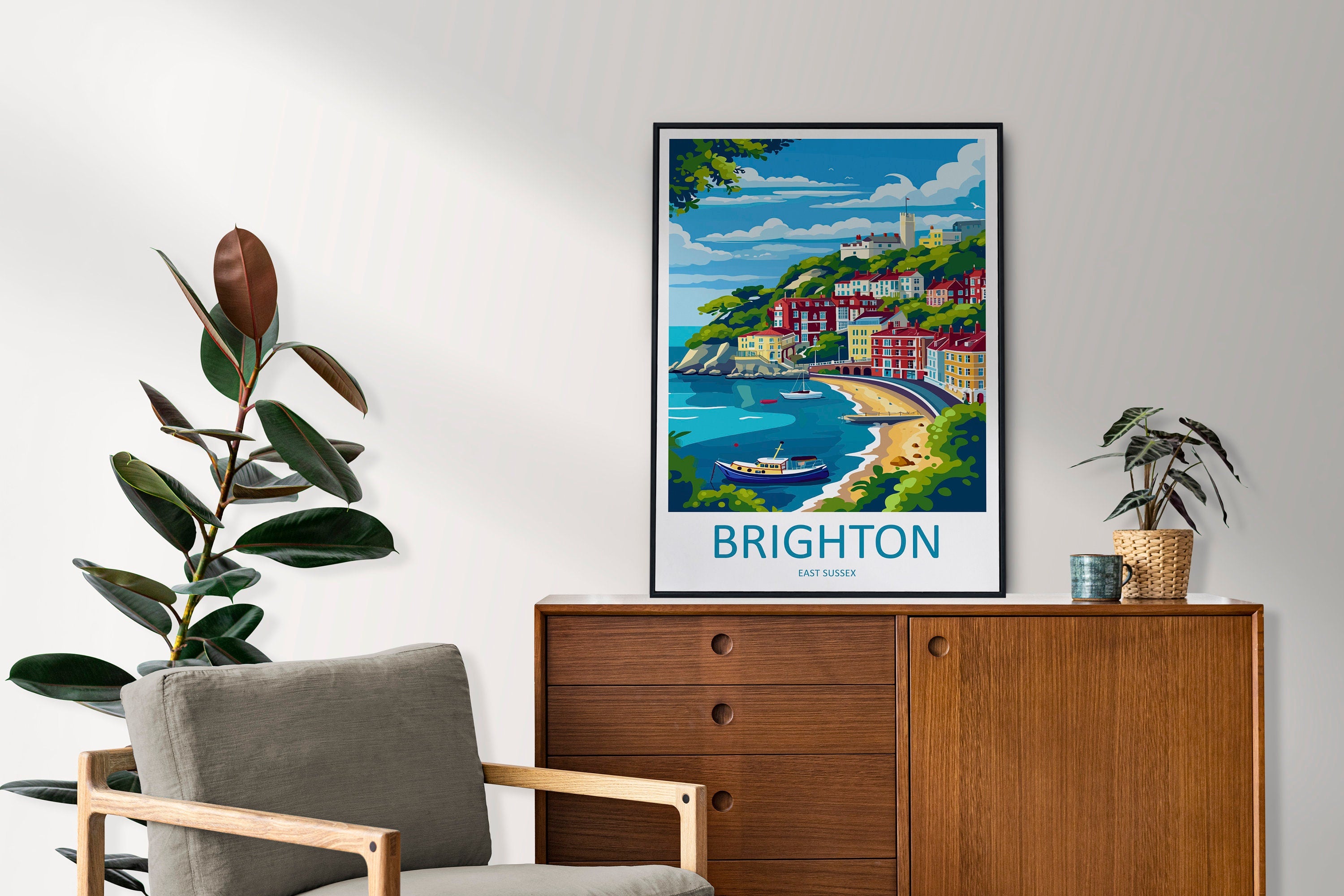 Brighton Travel Print