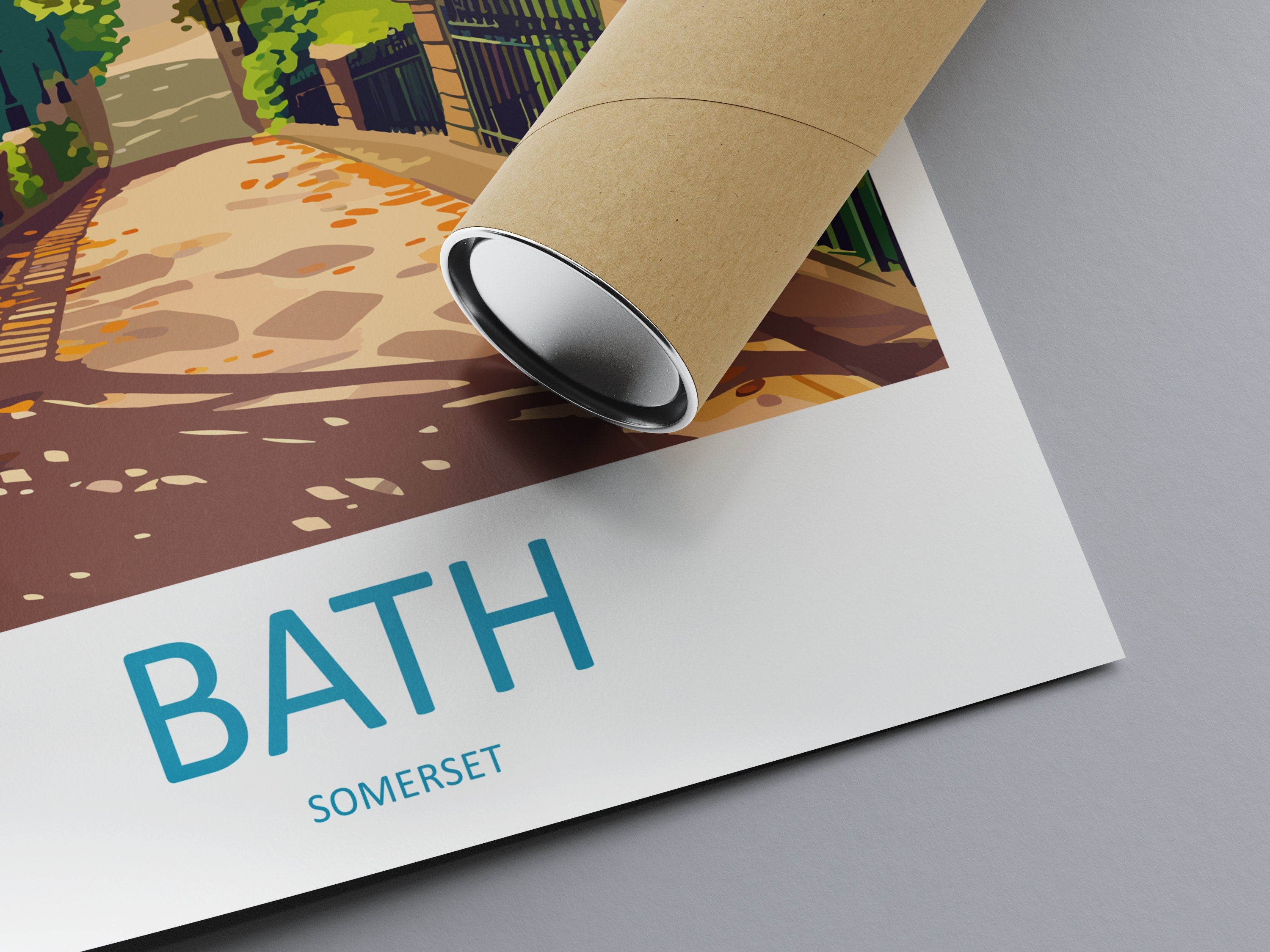 Bath Travel Print