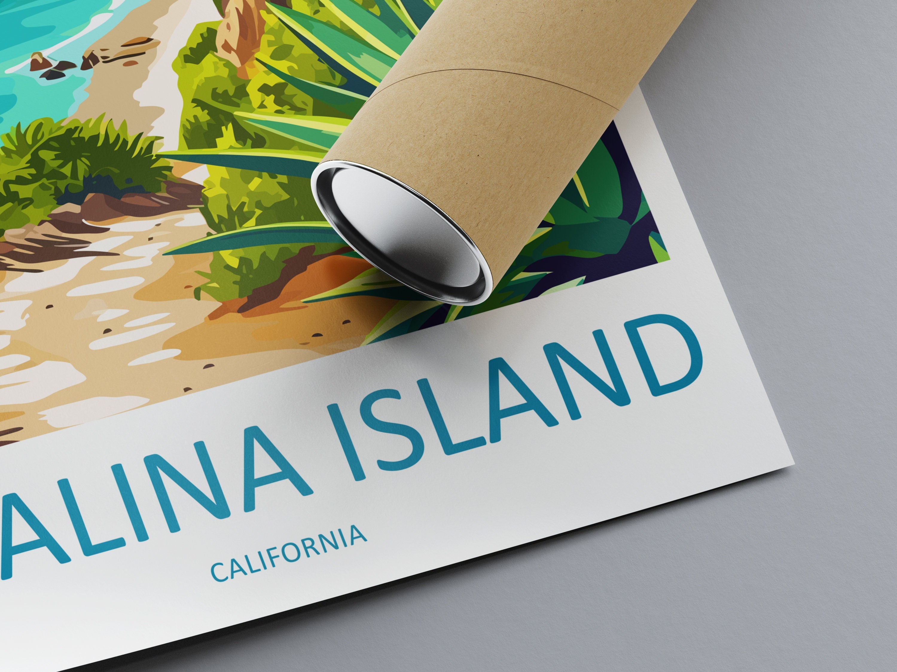 Catalina Island Travel Print