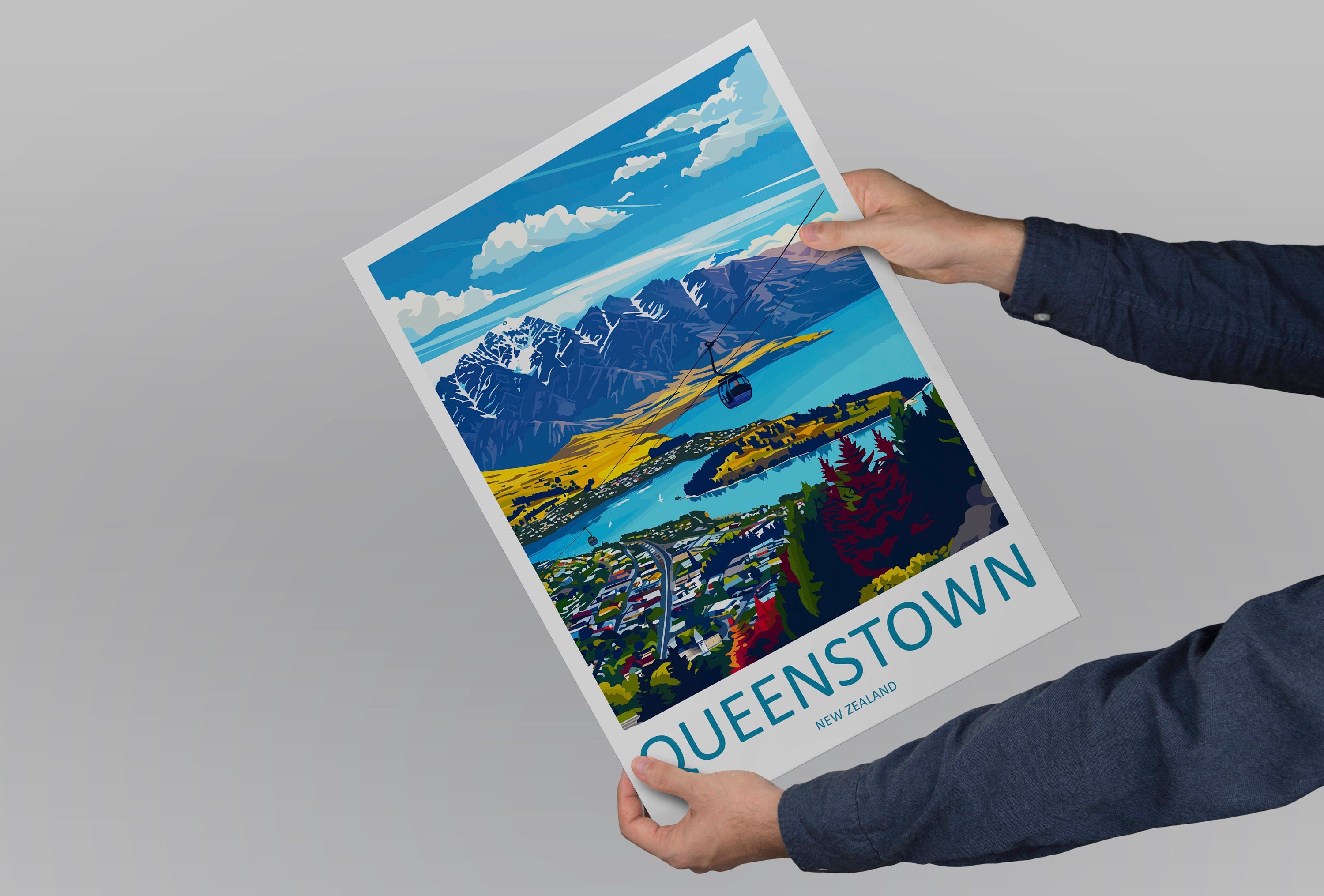 Queenstown Travel Print