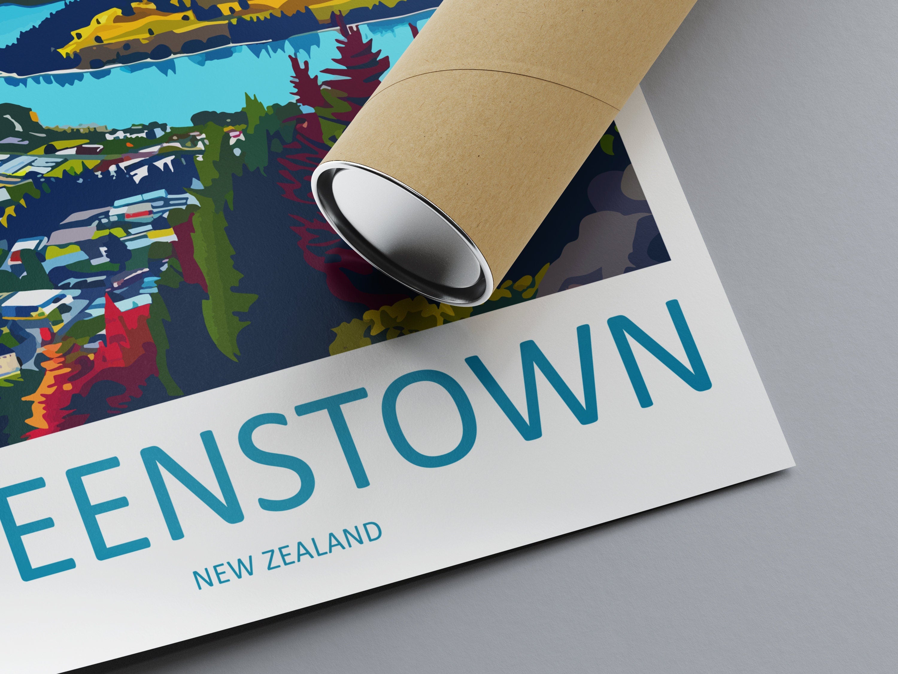 Queenstown Travel Print