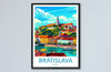 Bratislava Travel Print Bratislava Home Décor Bratislava Art Print Slovakia Wall Print For Slovakia Gift Wall Hanging Bratislava Artwork