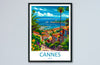 Cannes Travel Print