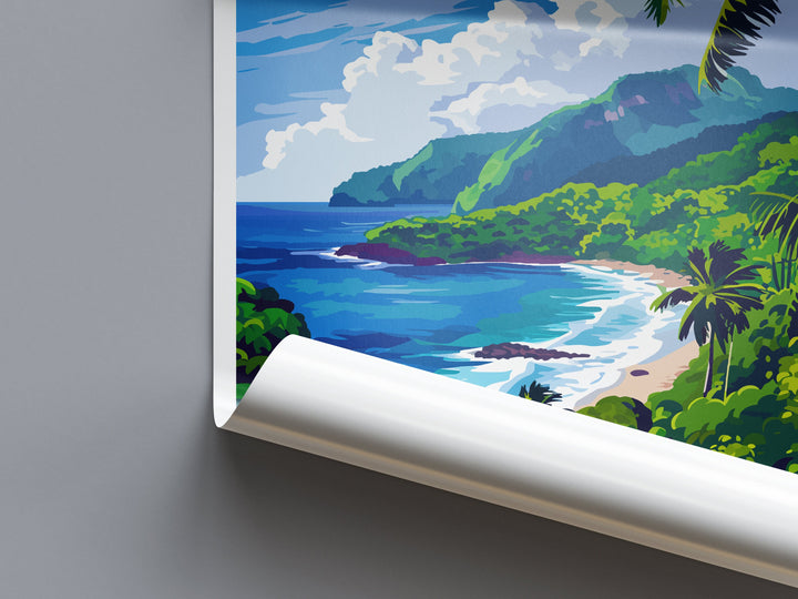 Dominica Travel Print Wall Art Dominica Wall Hanging Home Décor Dominica Gift Art Lovers Wall Art Caribbean Travel Print Poster Gift