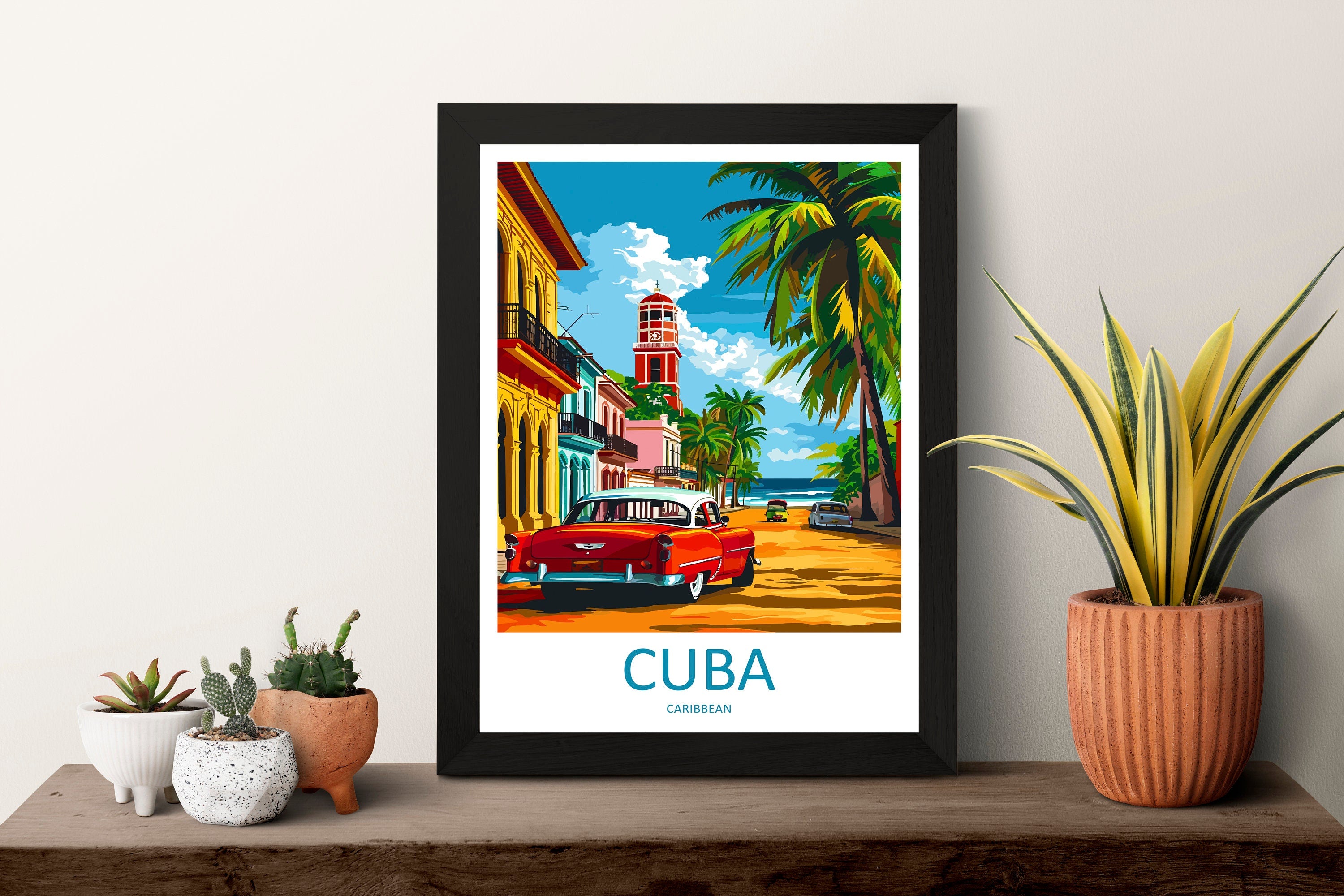 Cuba Travel Print