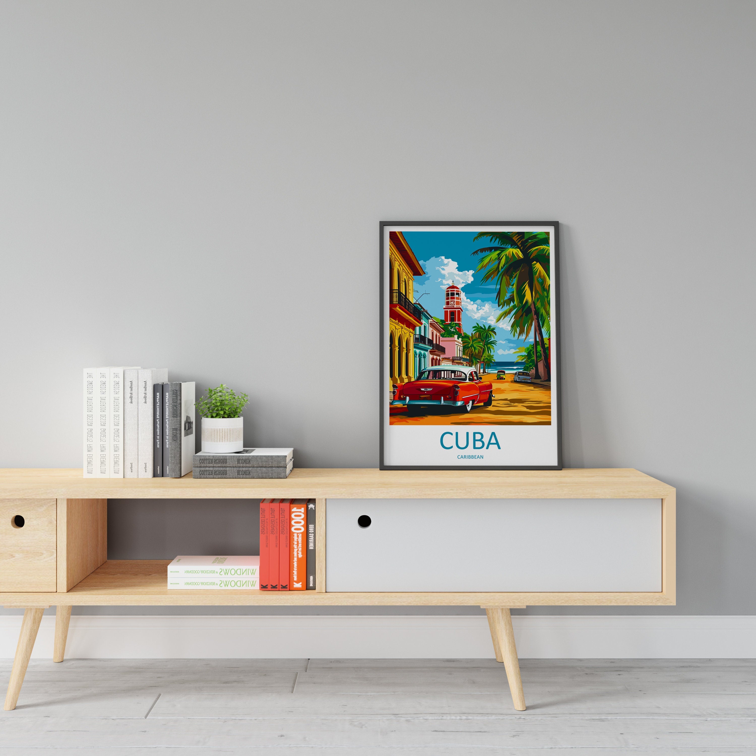 Cuba Travel Print