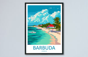 Barbuda Travel Print