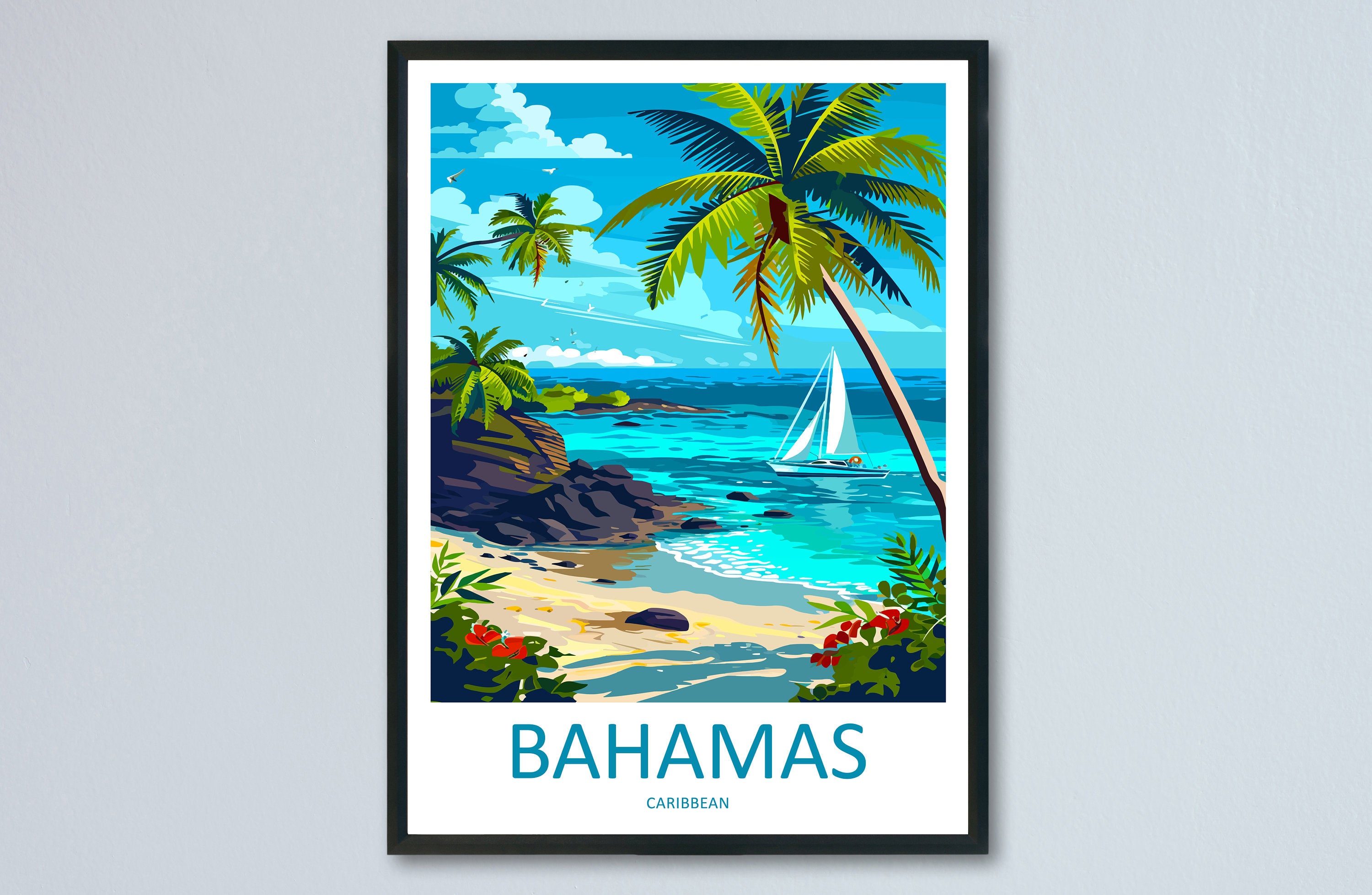 Bahamas Travel Print