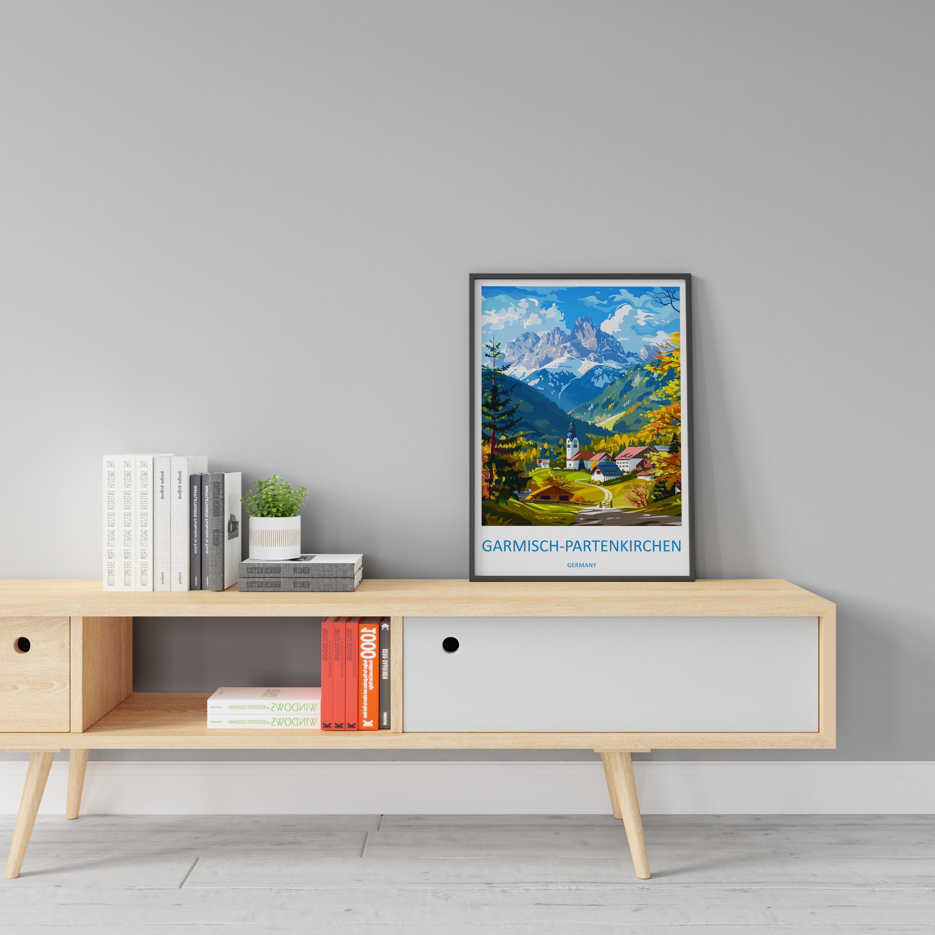 Garmisch-Partenkirchen Travel Print