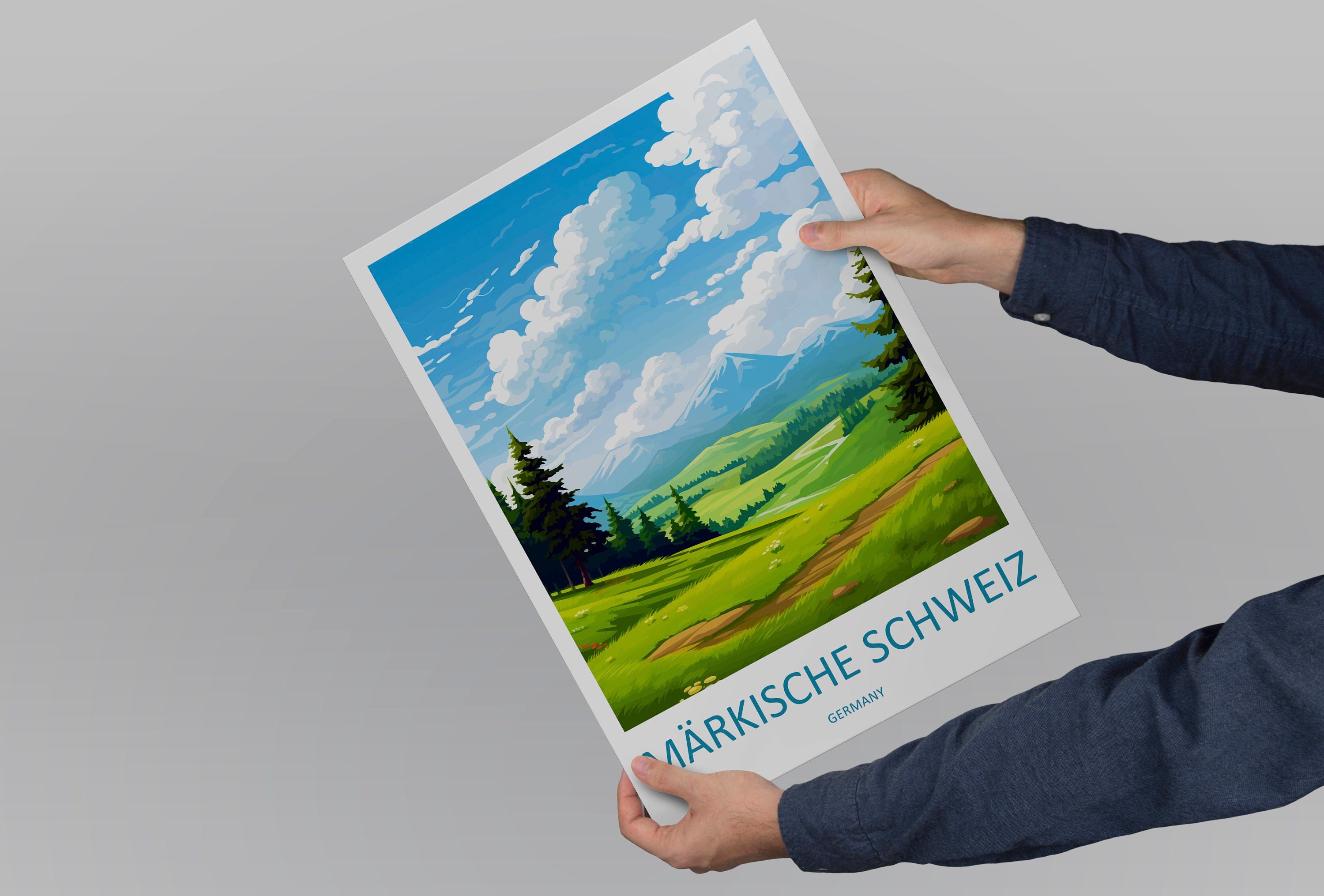 Märkische Schweiz Travel Print