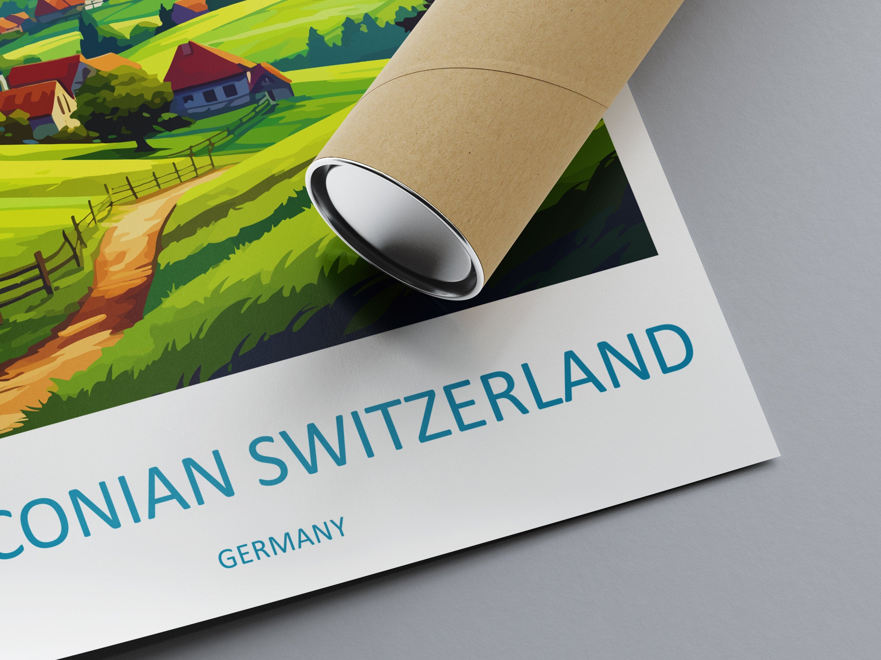 Fränkische Schweiz Travel Print