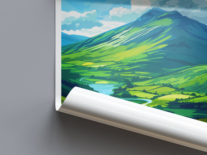Brecon Beacons Print Brecon Beacons Home Decor Landscape Art Print Brecon Beacons Wall Nature Enthusiast Gift Wall Hanging Brecon Beacons