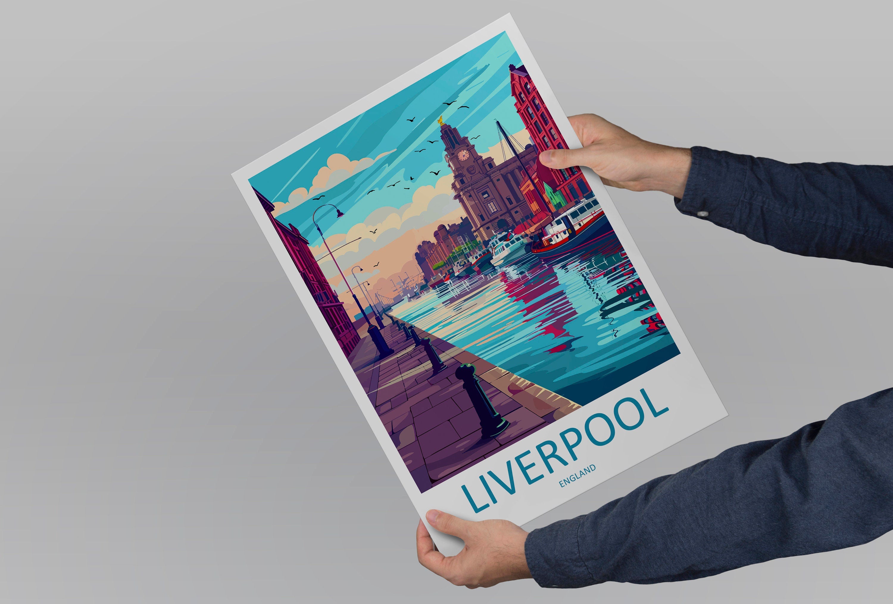 Liverpool Travel Print