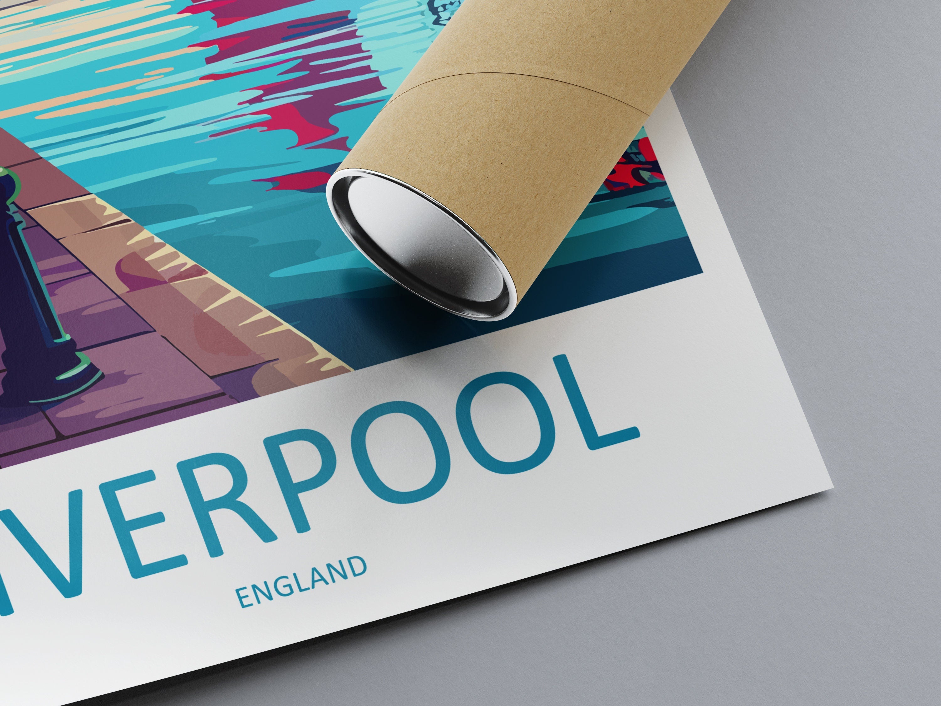 Liverpool Travel Print