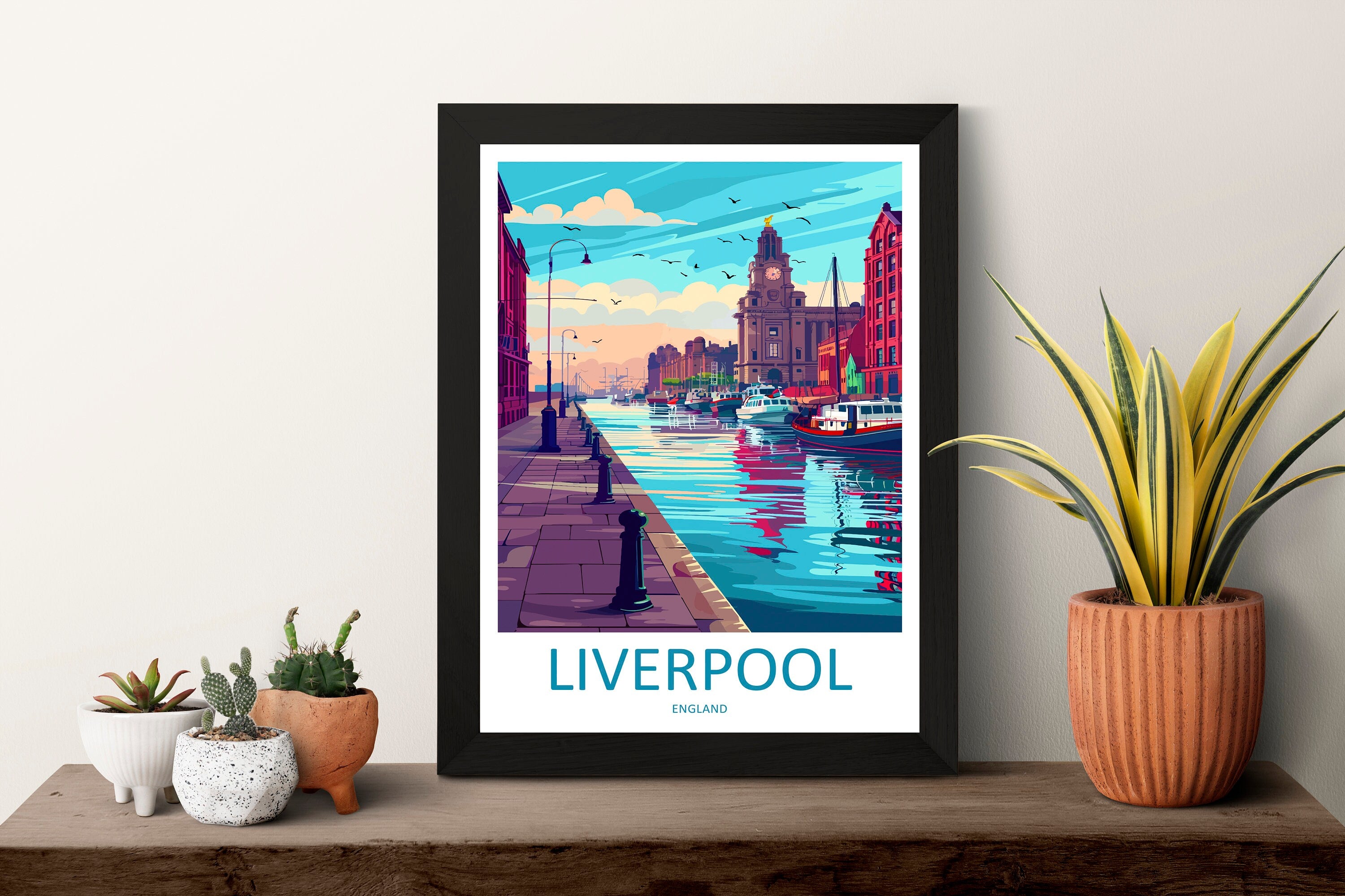 Liverpool Travel Print