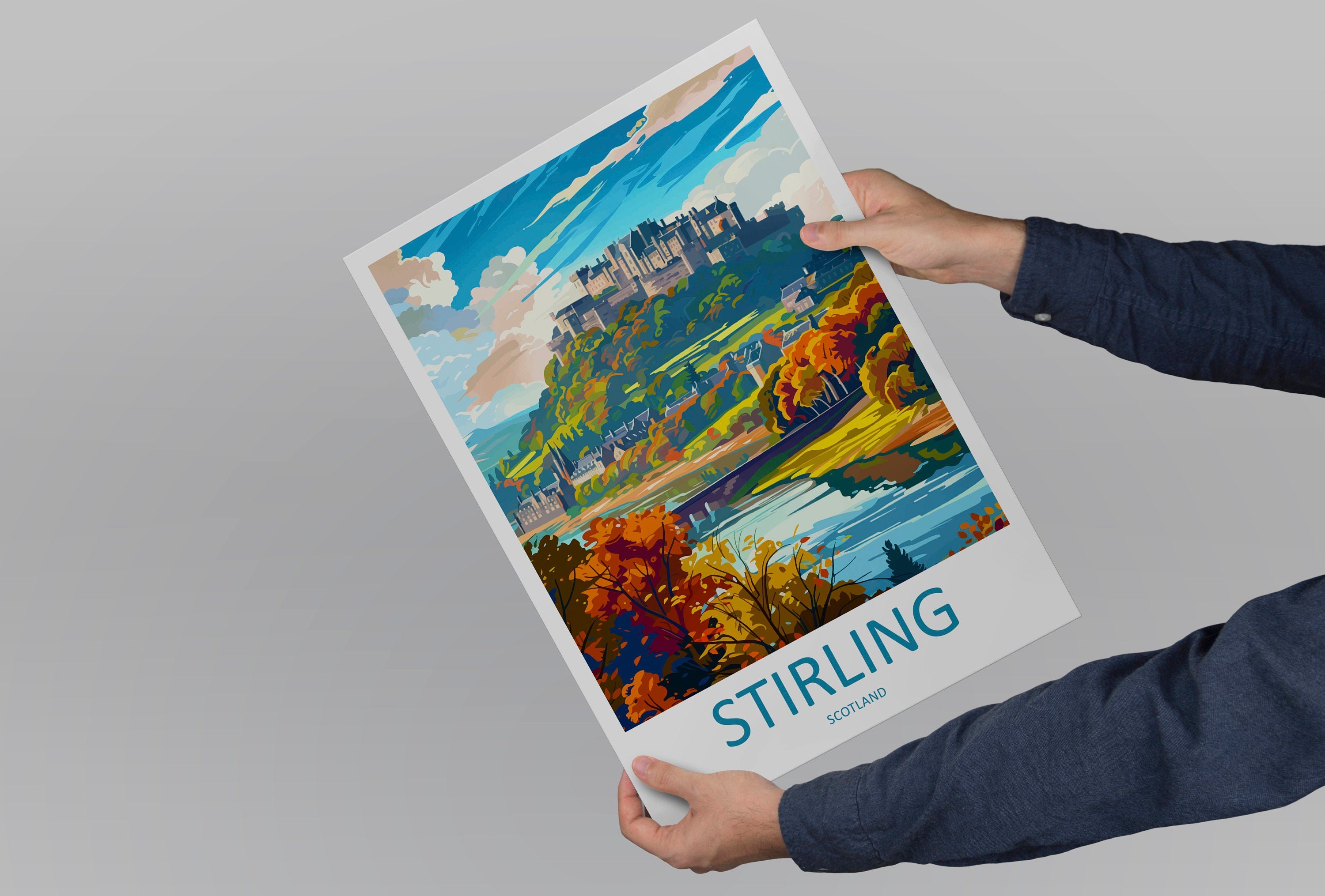 Stirling Travel Print