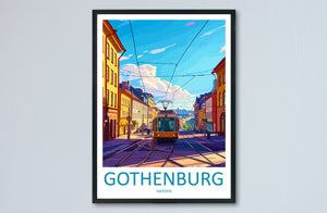 Gothenburg Print Gothenburg Home Décor Sweden Art Print Gothenburg Wall Print For Sweden Gift Wall Hanging Gothenburg Home Decor Artwork