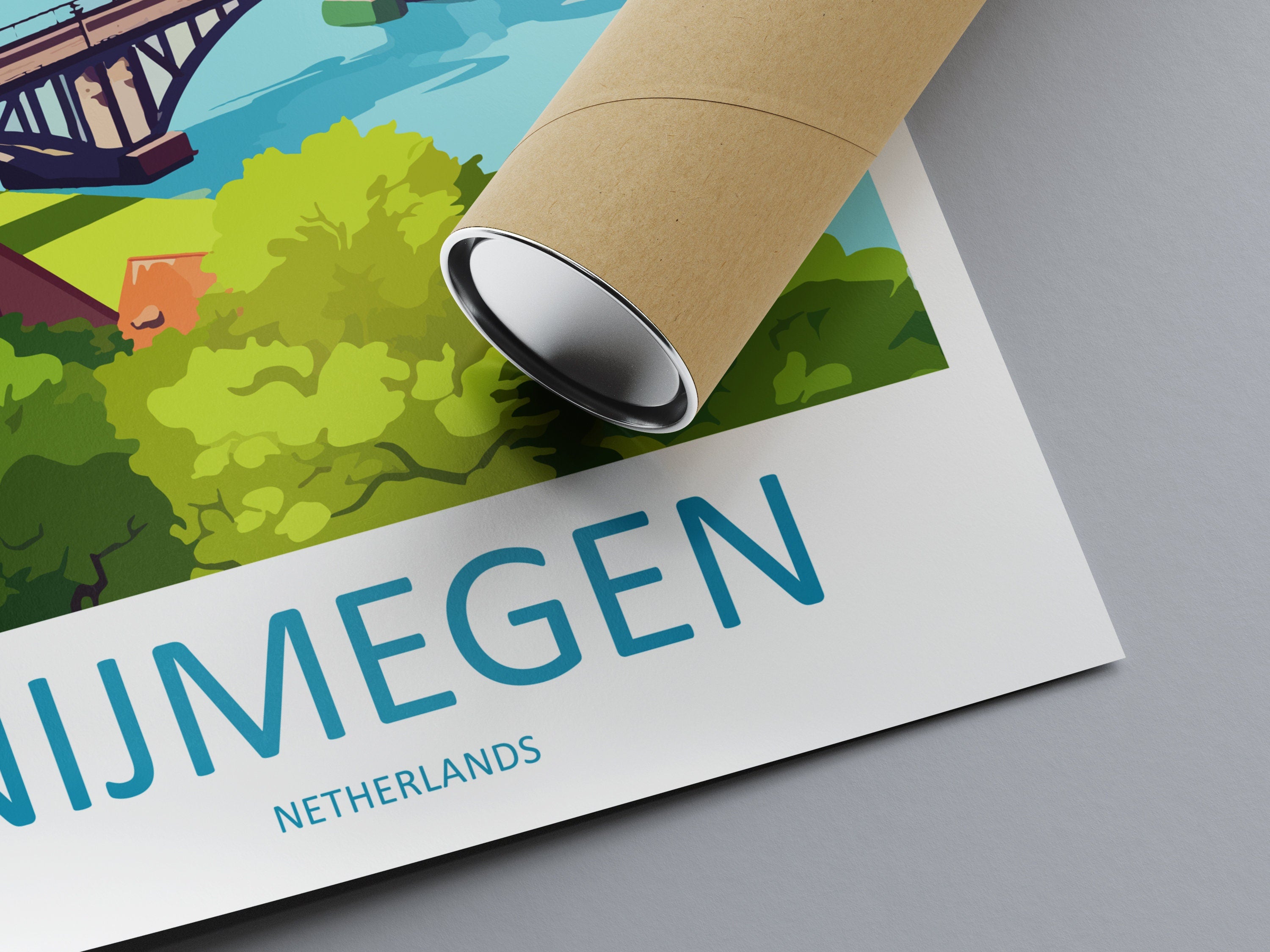 Nijmegen Travel Print