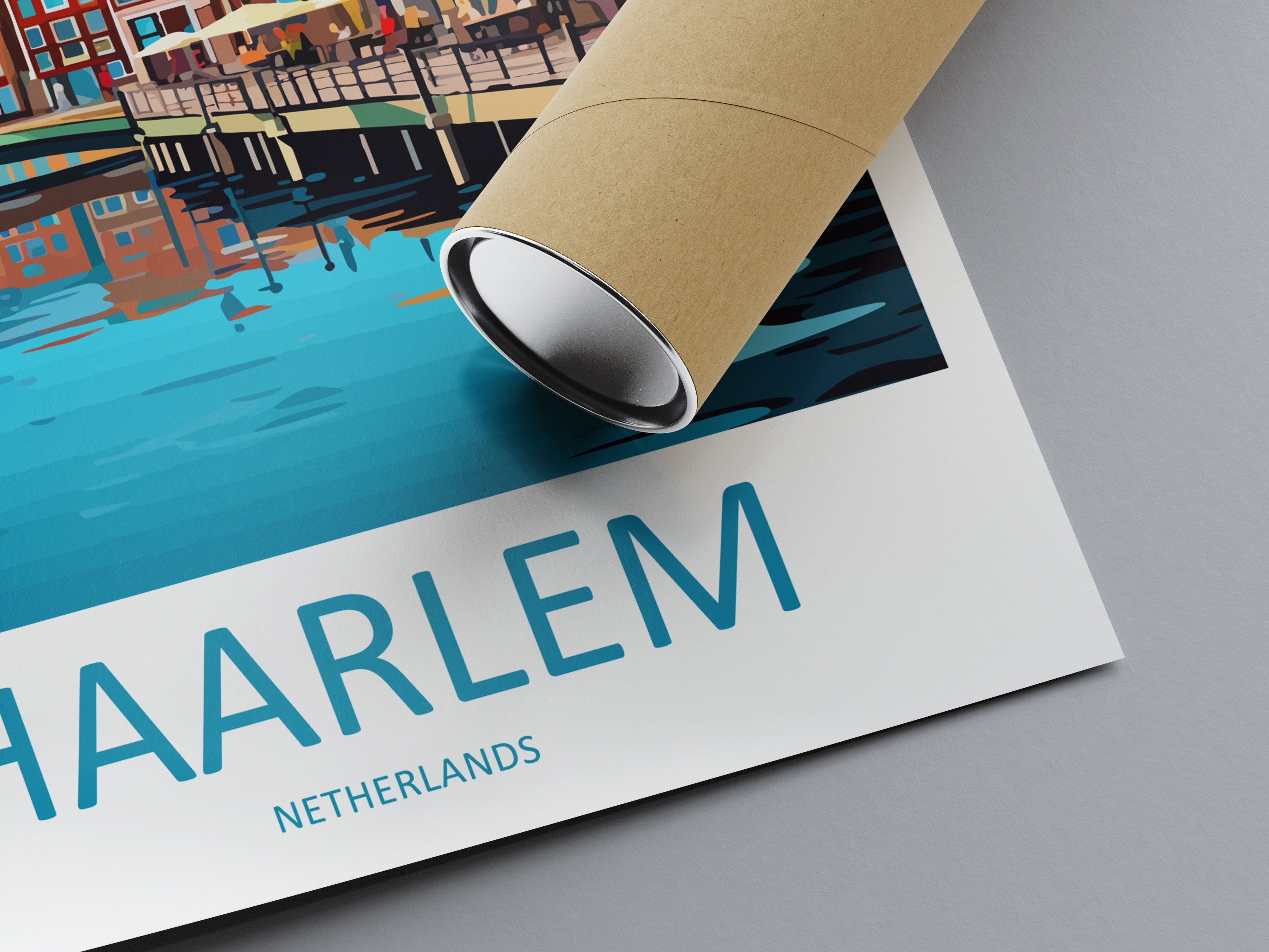 Haarlem Travel Print Haarlem Home Décor Haarlem Art Print Haarlem Wall Print For Netherlands Haarlem Gift For Haarlem Wall Art Netherlands