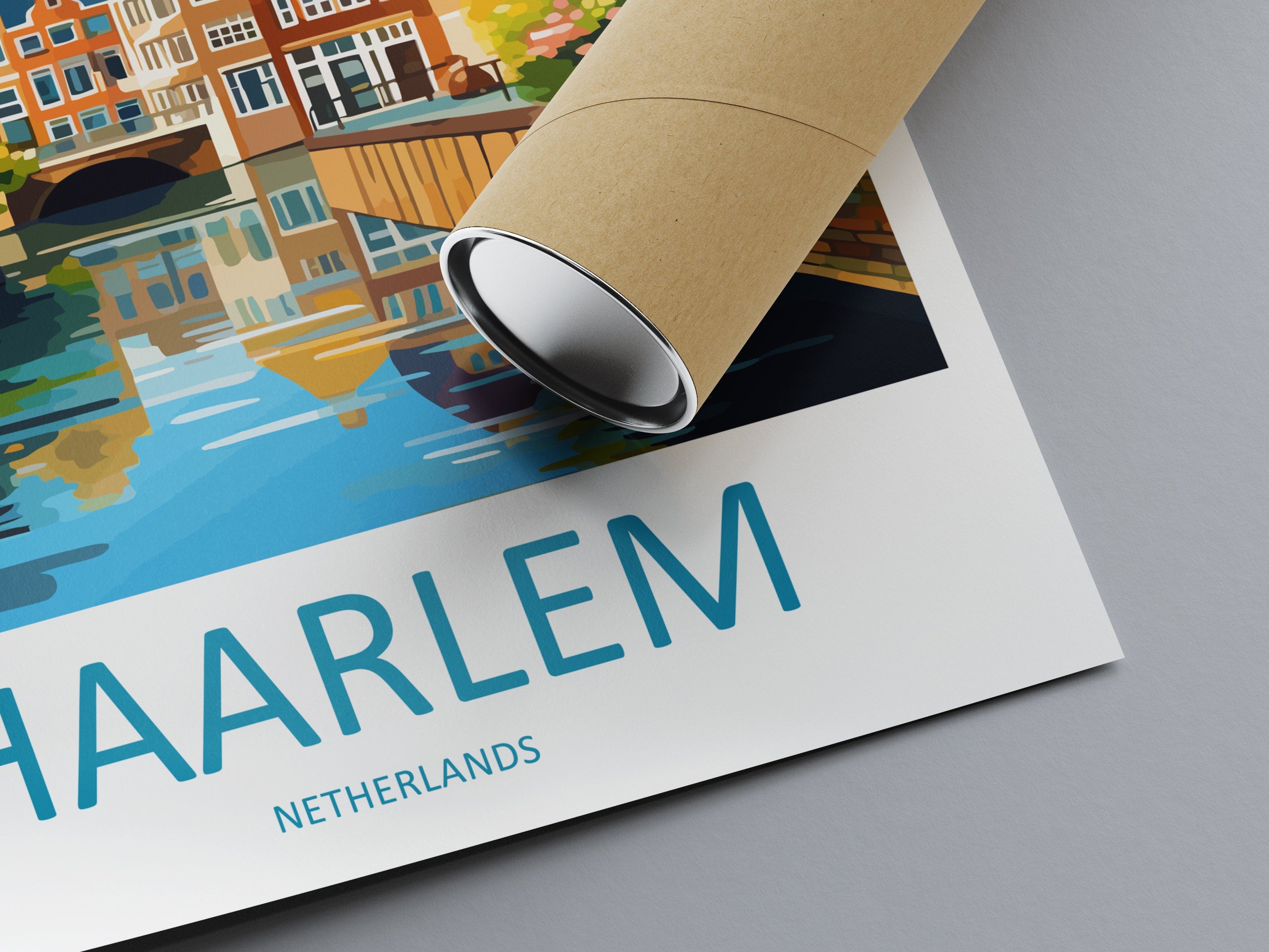 Haarlem Travel Print Haarlem Home Décor Haarlem Art Print Haarlem Wall Print For Netherlands Haarlem Gift For Haarlem