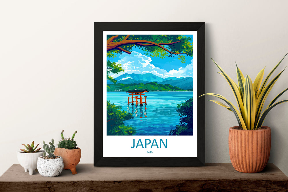 Japan Travel Print Wall Art Japan Wall Hanging Home Décor Japan Gift Art Lovers Tokyo Art Lover Gift Tokyo Travel Gift