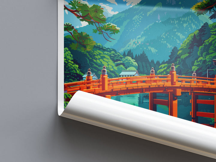 Nikko Travel Print Wall Art Nikko Wall Hanging Home Décor Nikko Gift Art Lovers Japan Art Lover Gift Japan Travel Gift