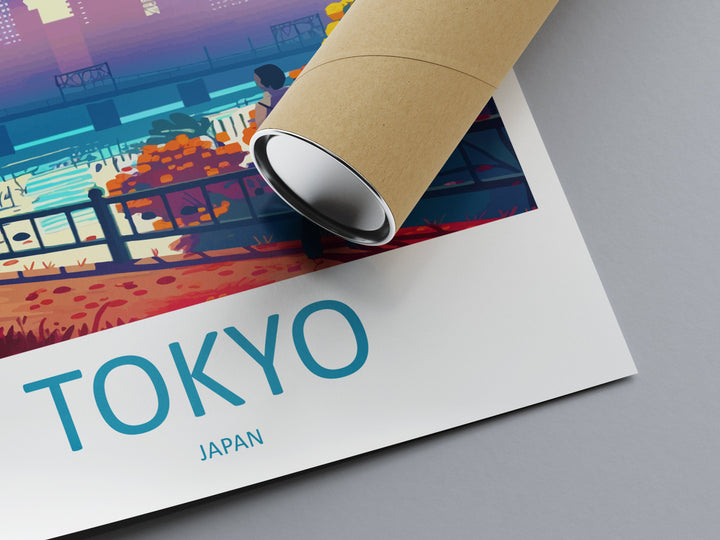 Japan Travel Print Wall Art Japan Wall Hanging Home Décor Japan Gift Art Lovers Tokyo Art Lover Gift Tokyo Travel Gift