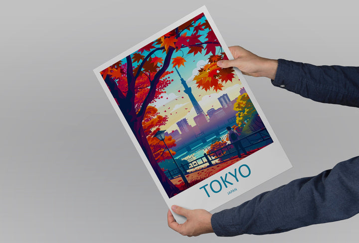 Japan Travel Print Wall Art Japan Wall Hanging Home Décor Japan Gift Art Lovers Tokyo Art Lover Gift Tokyo Travel Gift