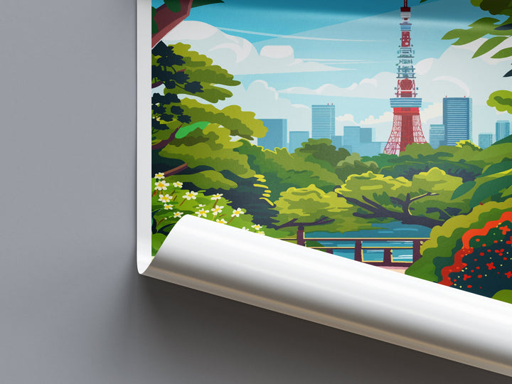 Japan Travel Print Wall Art Japan Wall Hanging Home Décor Japan Gift Art Lovers Tokyo Art Lover Gift Tokyo Travel Gift