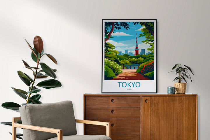 Japan Travel Print Wall Art Japan Wall Hanging Home Décor Japan Gift Art Lovers Tokyo Art Lover Gift Tokyo Travel Gift