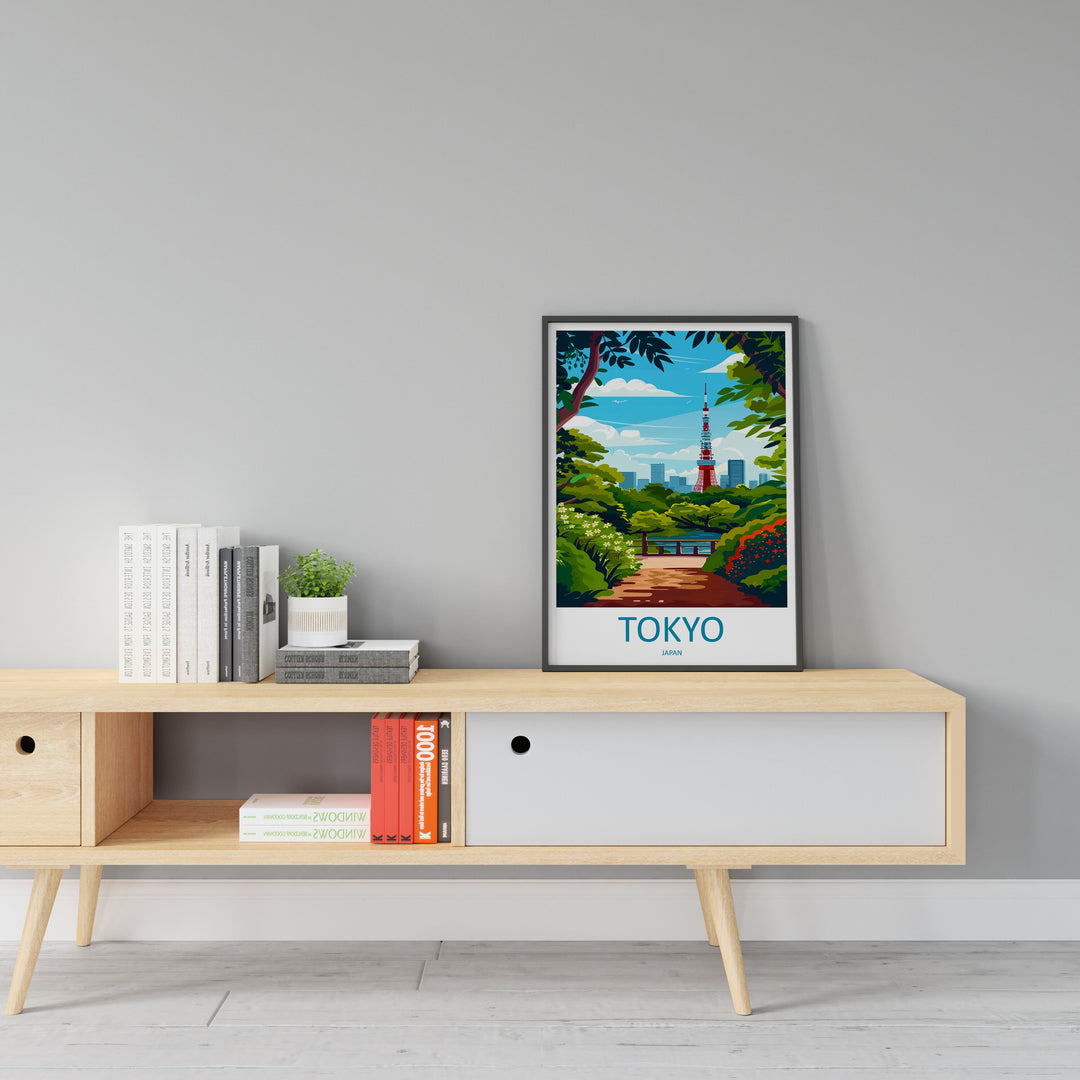 Japan Travel Print Wall Art Japan Wall Hanging Home Décor Japan Gift Art Lovers Tokyo Art Lover Gift Tokyo Travel Gift