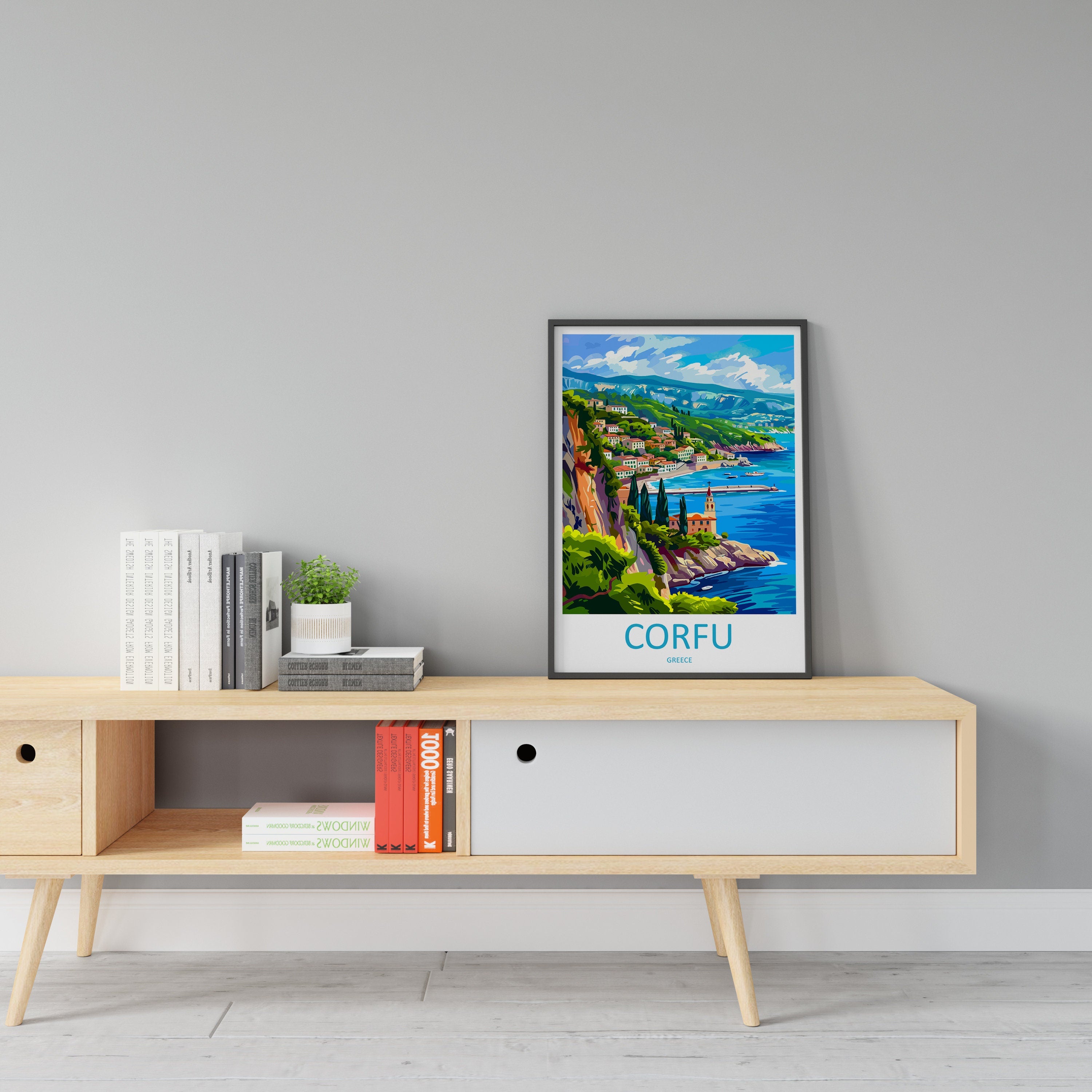 Corfu Travel Print