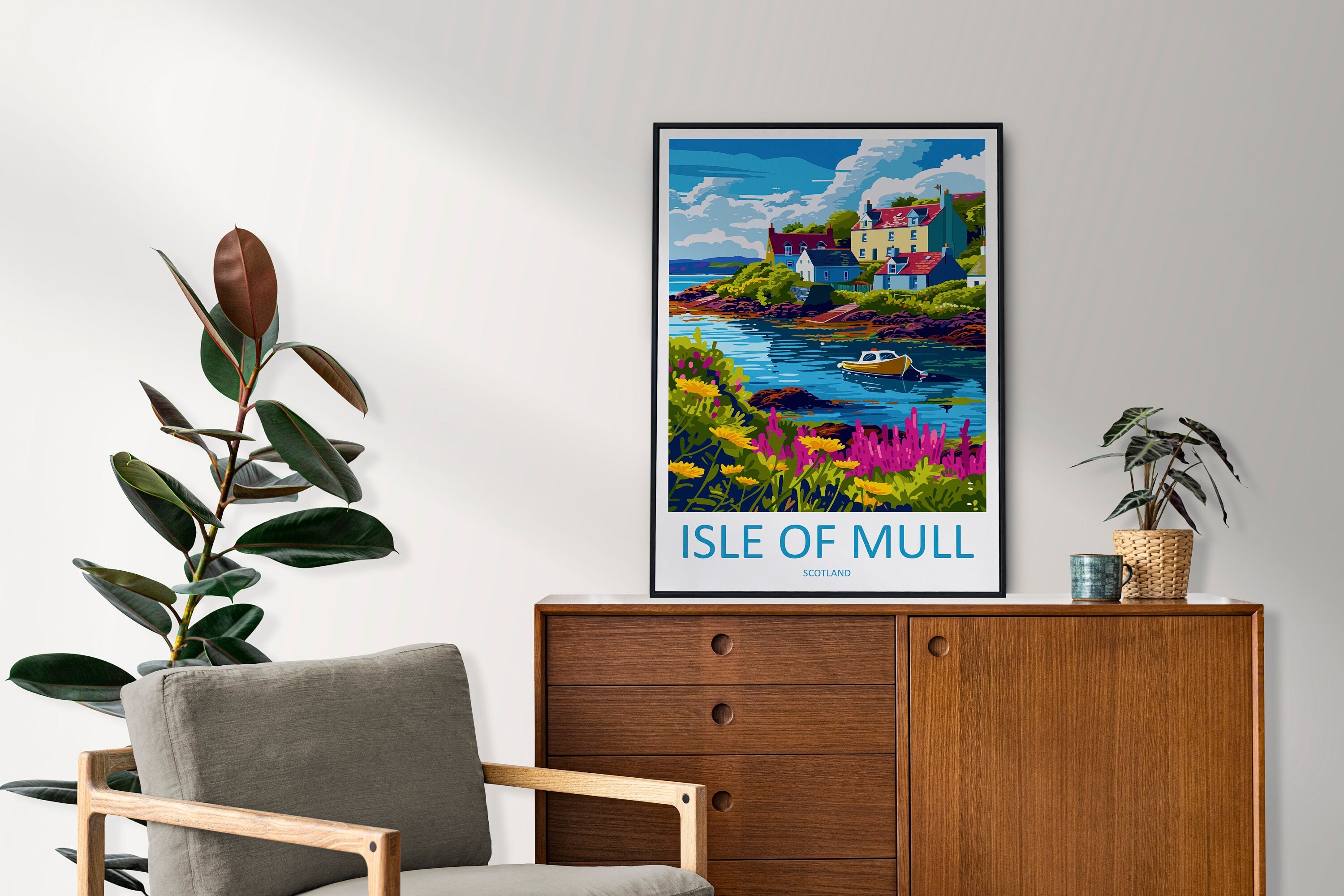 Isle Of Mull Travel Print