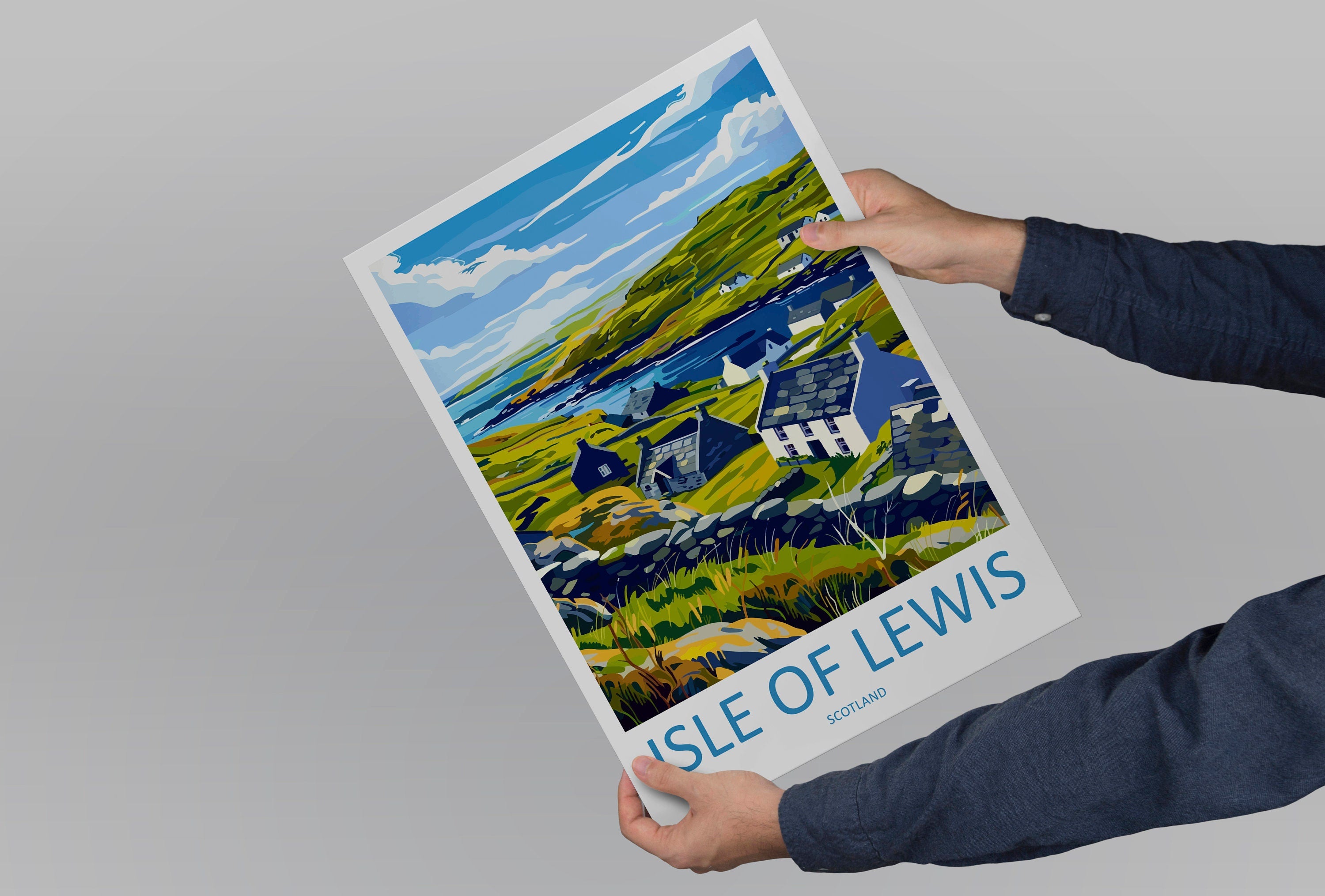 Isle Of Lewis Travel Print