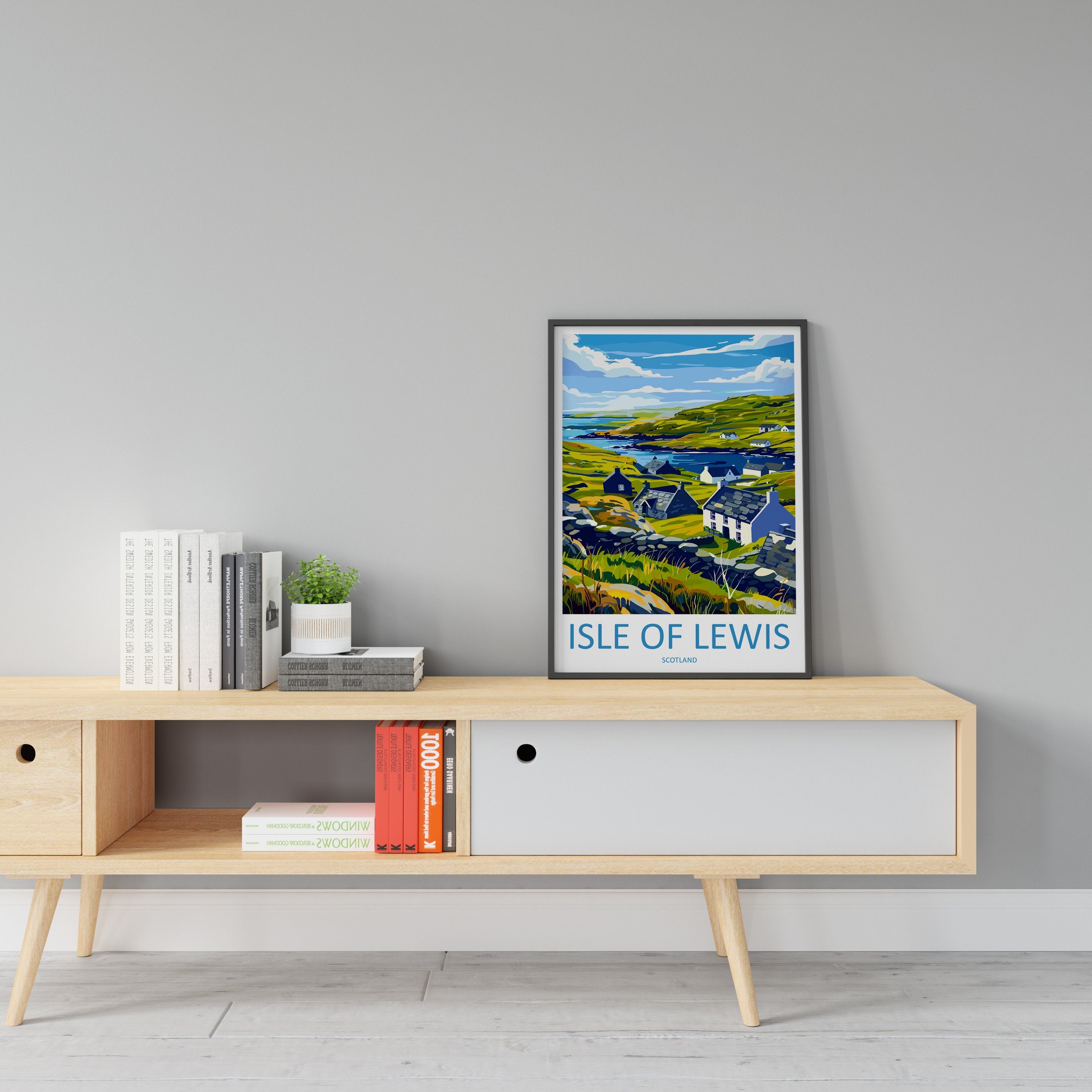 Isle Of Lewis Travel Print