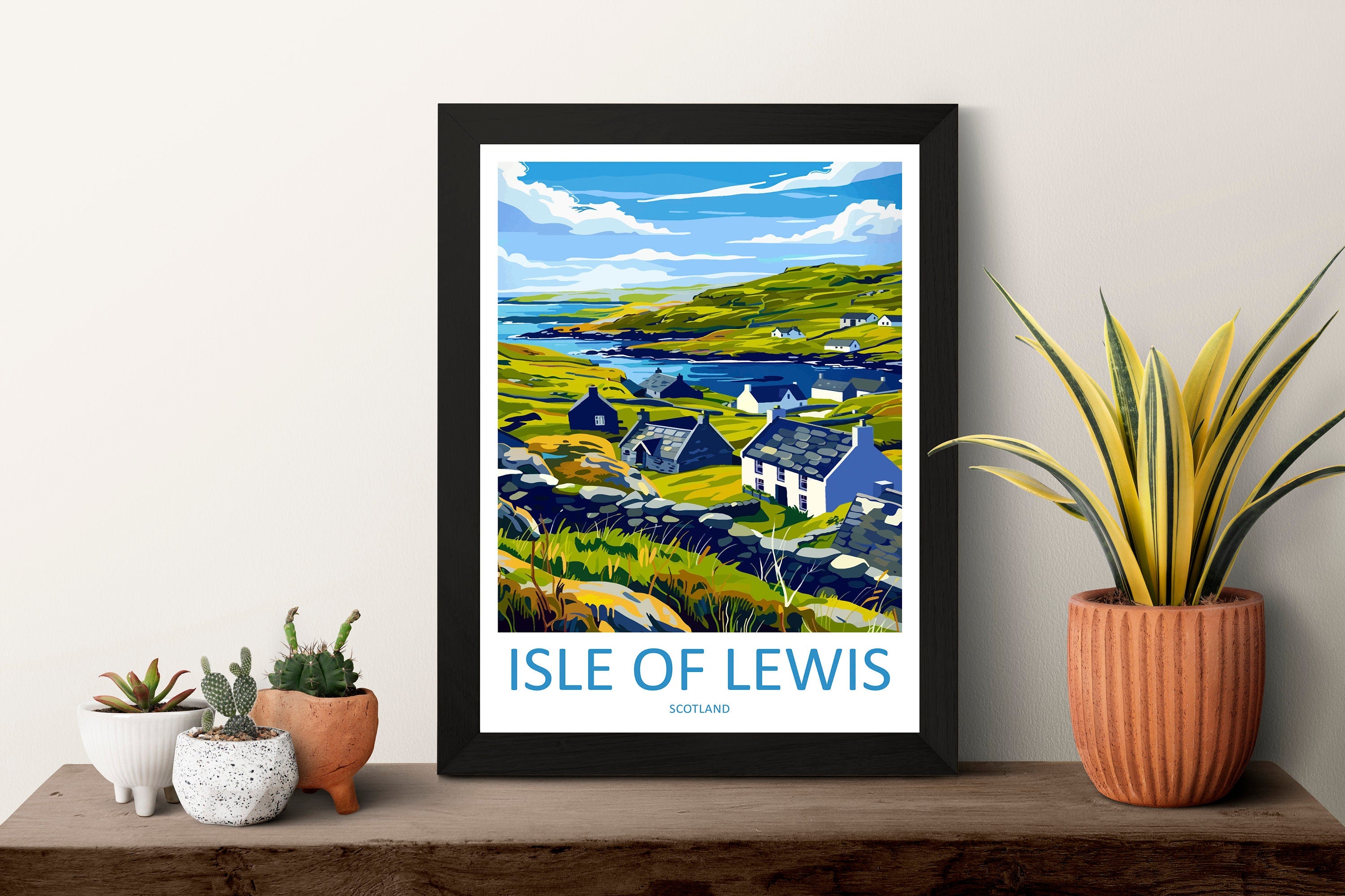 Isle Of Lewis Travel Print