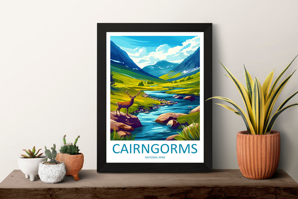 Cairngorms Print Cairngorms Home Decor Landscape Art Print Cairngorms Wall Art for Scotland Enthusiast Gift Wall Hanging Cairngorms Scotland
