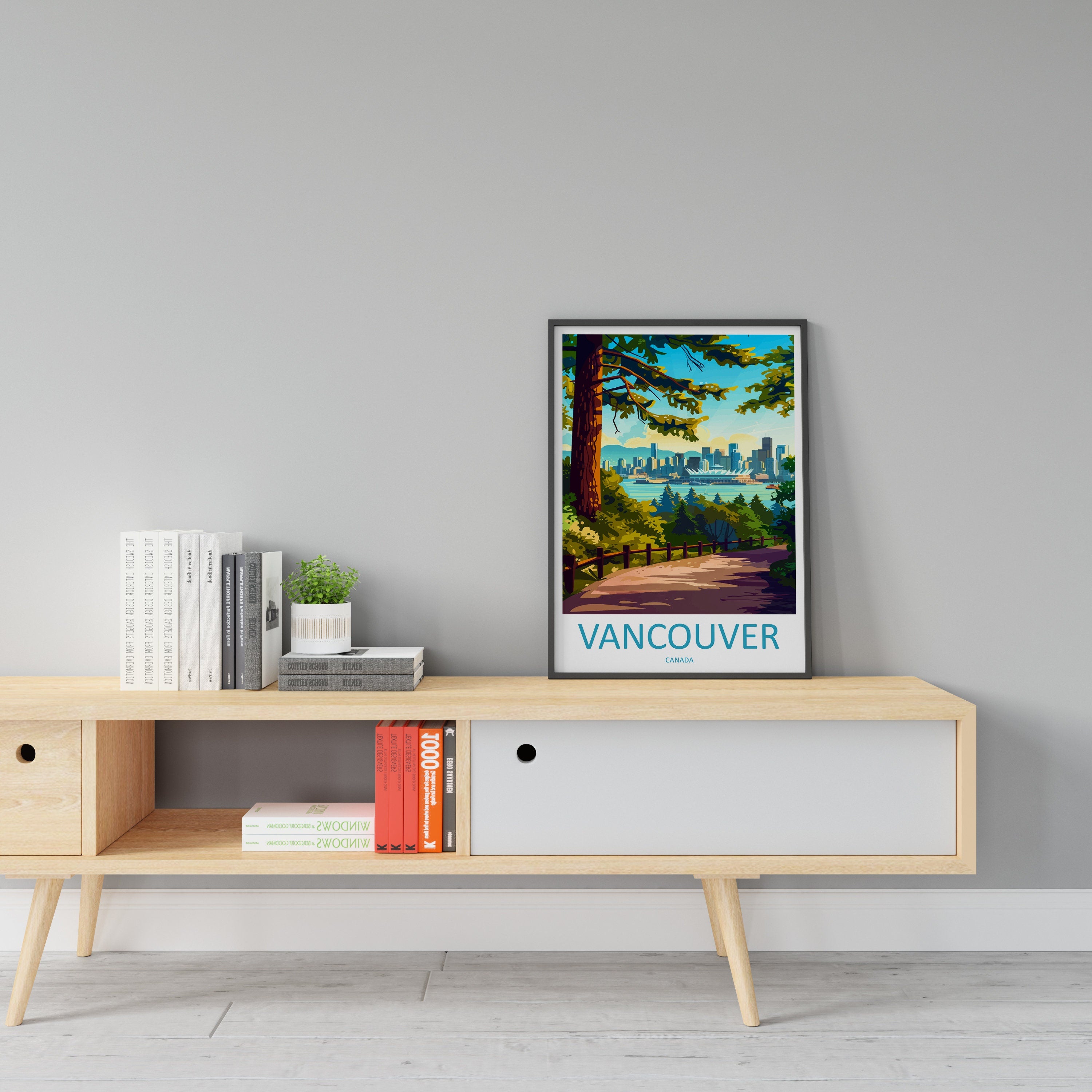 Vancouver Travel Print