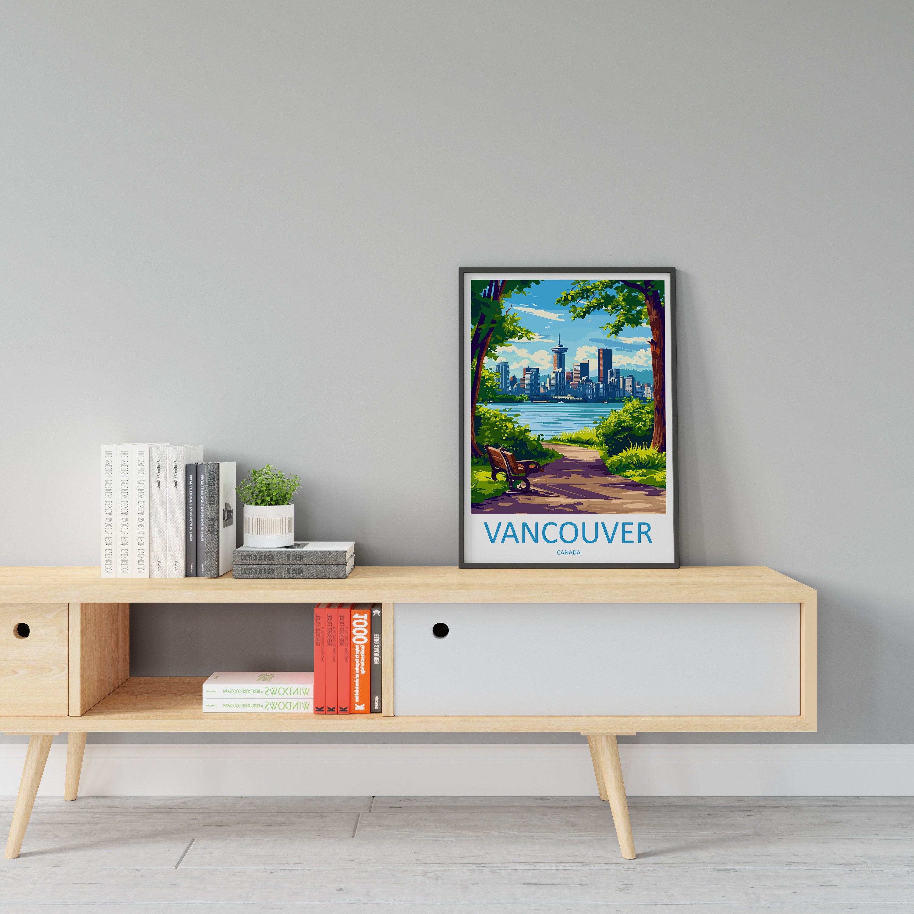 Vancouver Travel Print